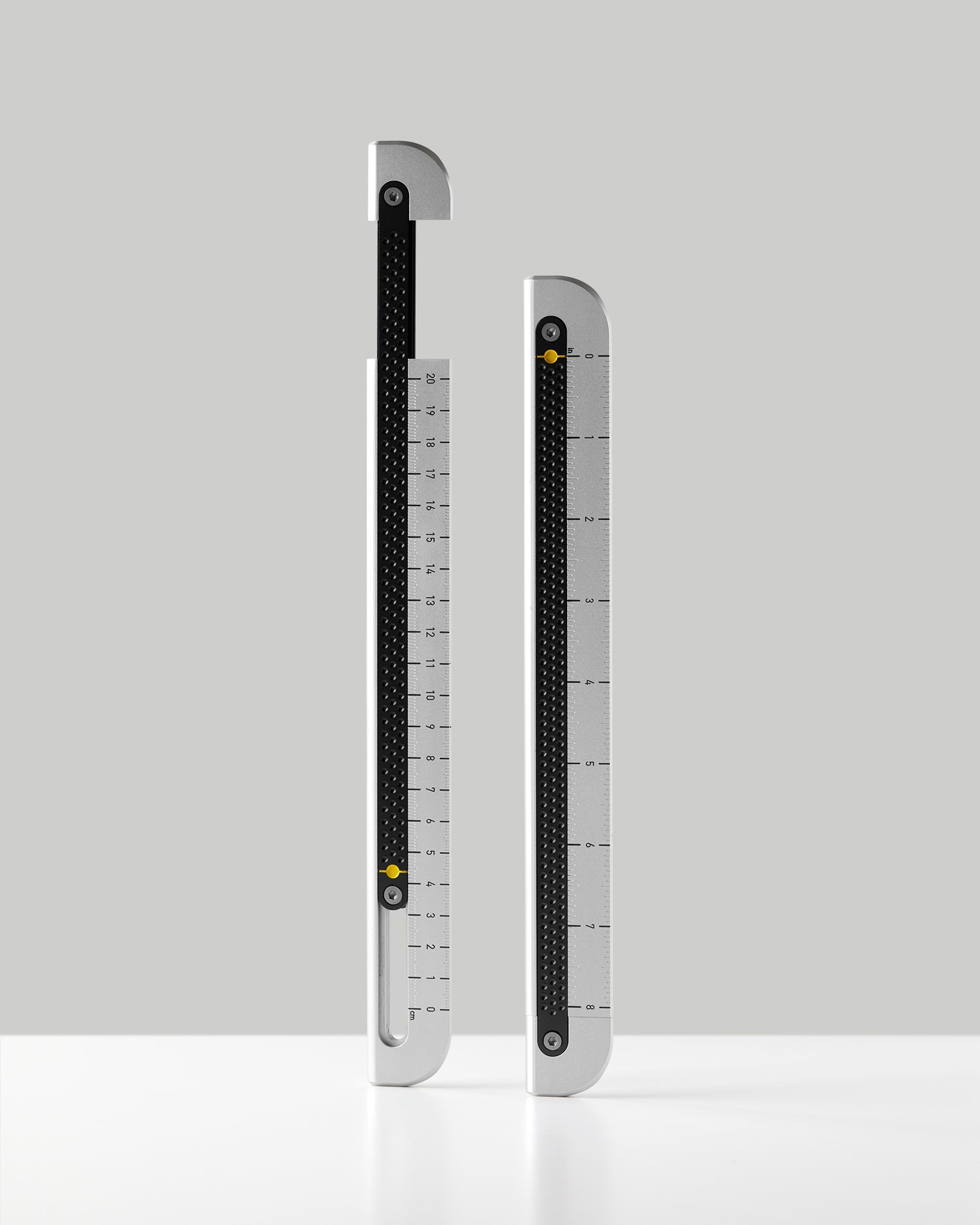 Metrolog Ruler - Silver / Grey