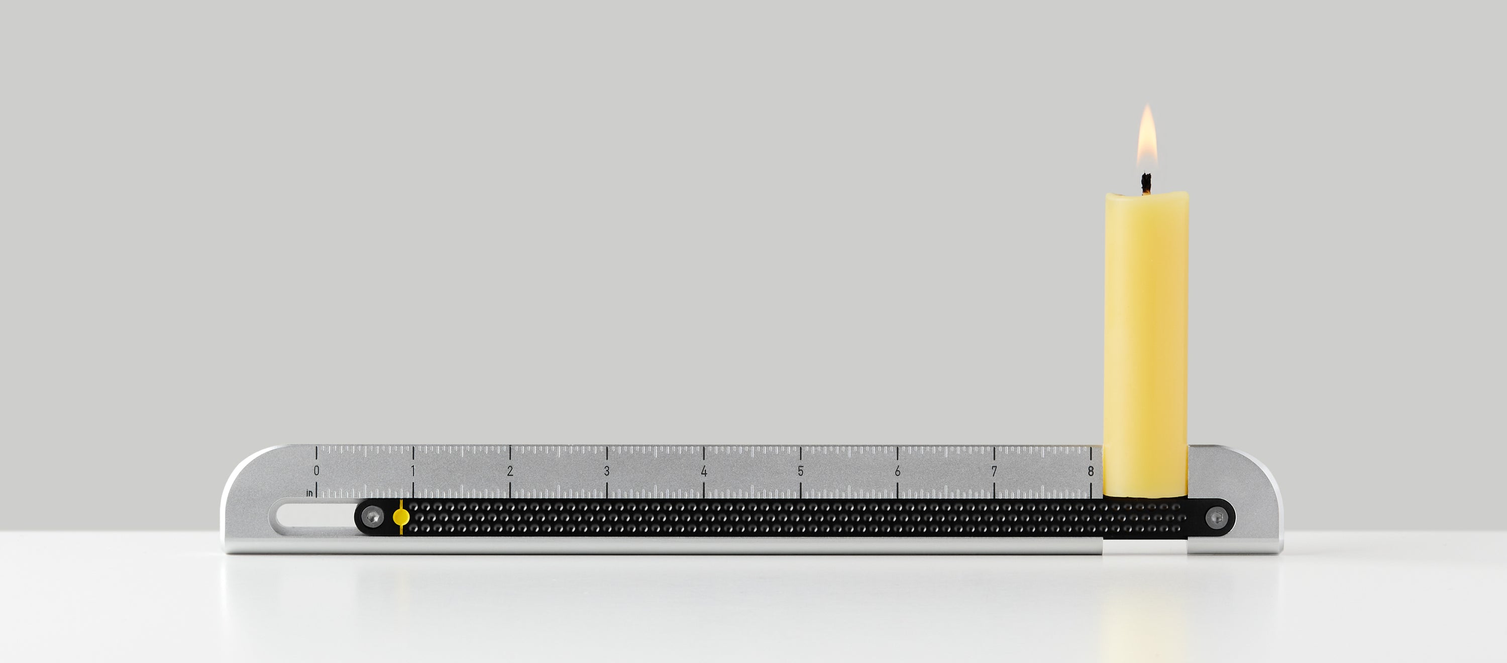 Metrolog Ruler - Silver / Grey