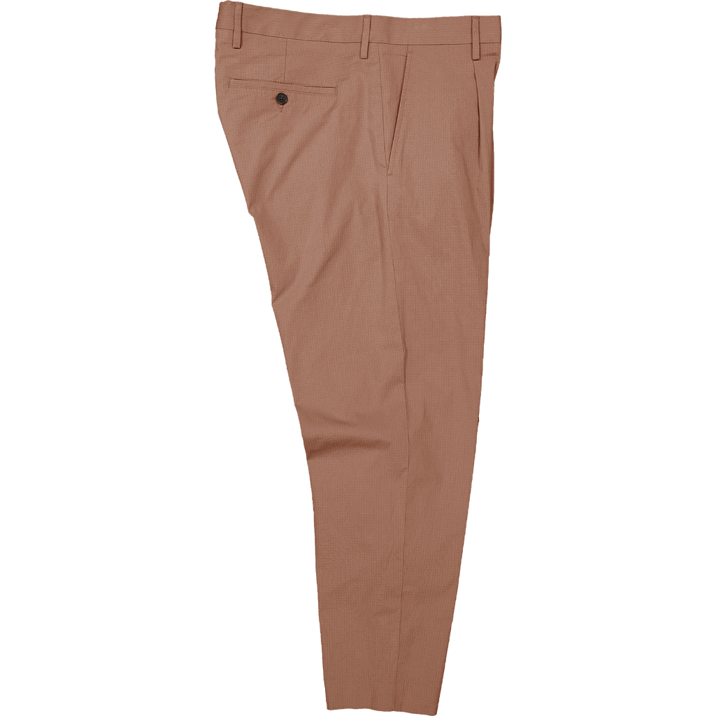 Bill Cropped Tapered Ripstop Dress Pant - Nougat