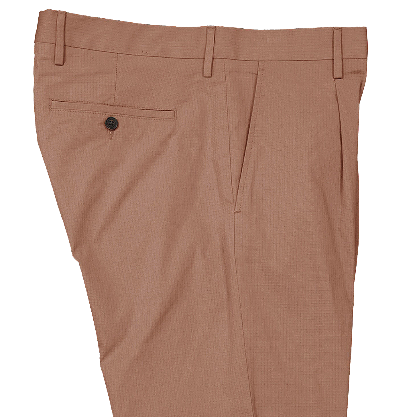 Bill Cropped Tapered Ripstop Dress Pant - Nougat