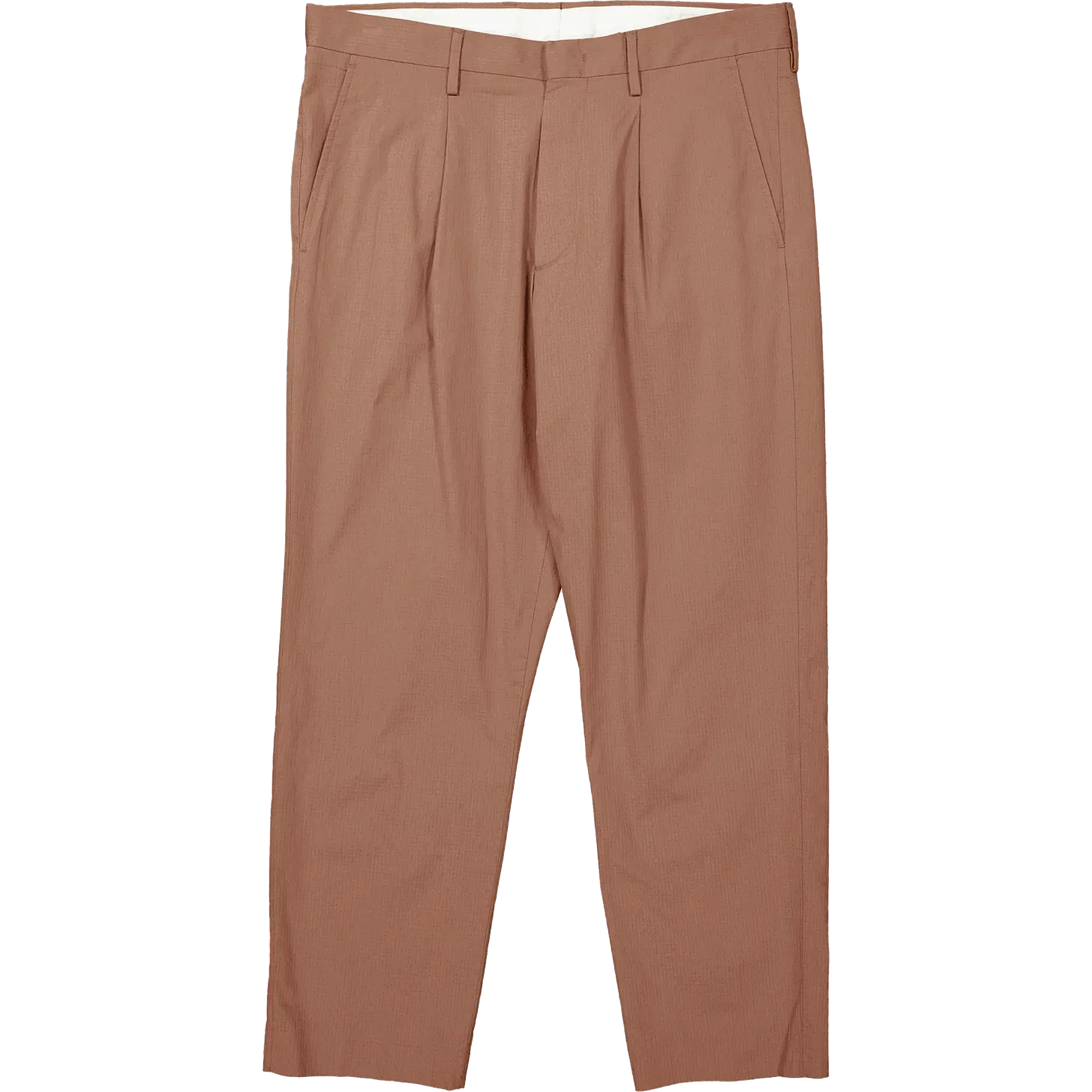 Bill Cropped Tapered Ripstop Dress Pant - Nougat