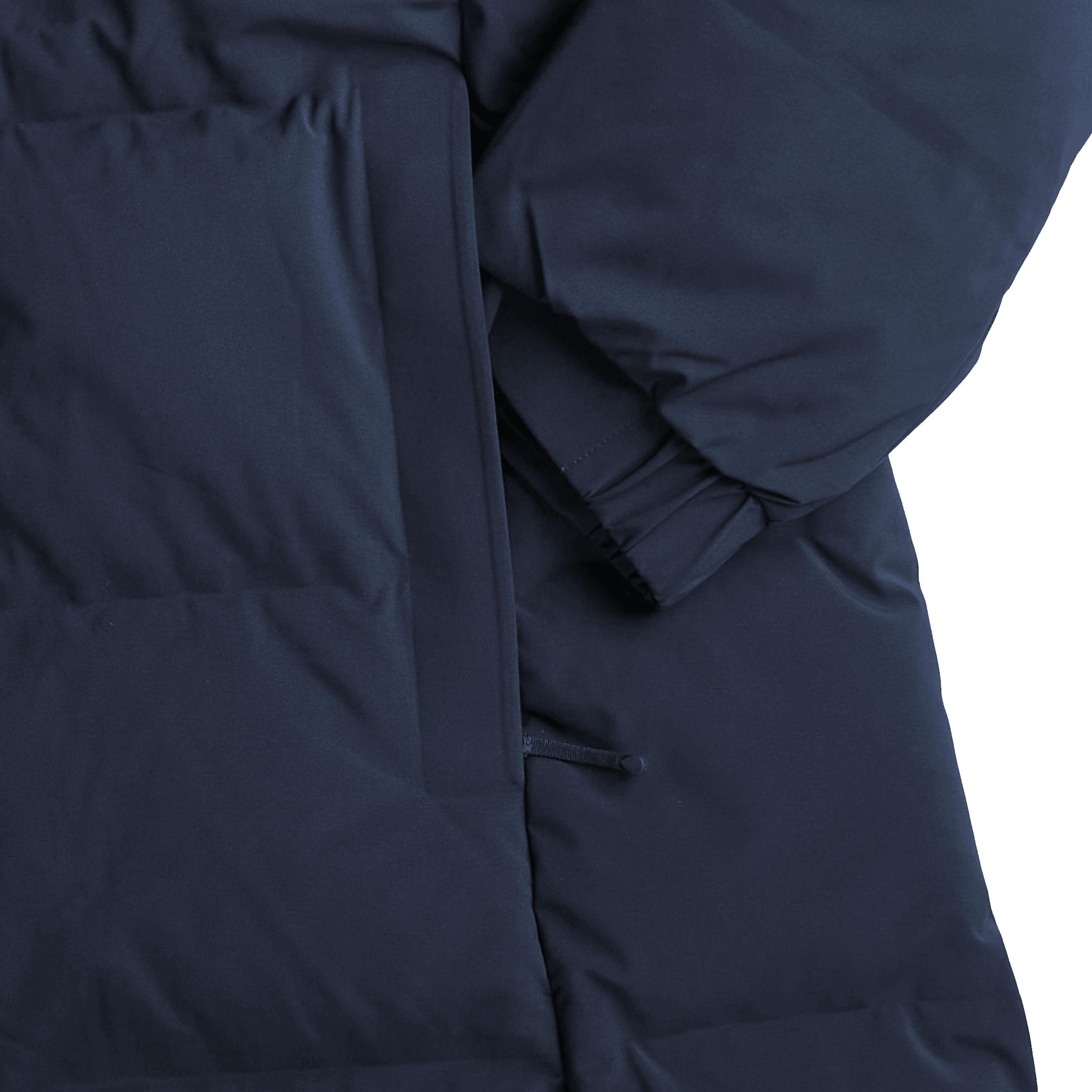 'Golf' Puffer Down Jacket - Navy Blue