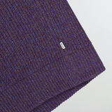 Jacobo Fisherman Rib Knit - Purple Marl
