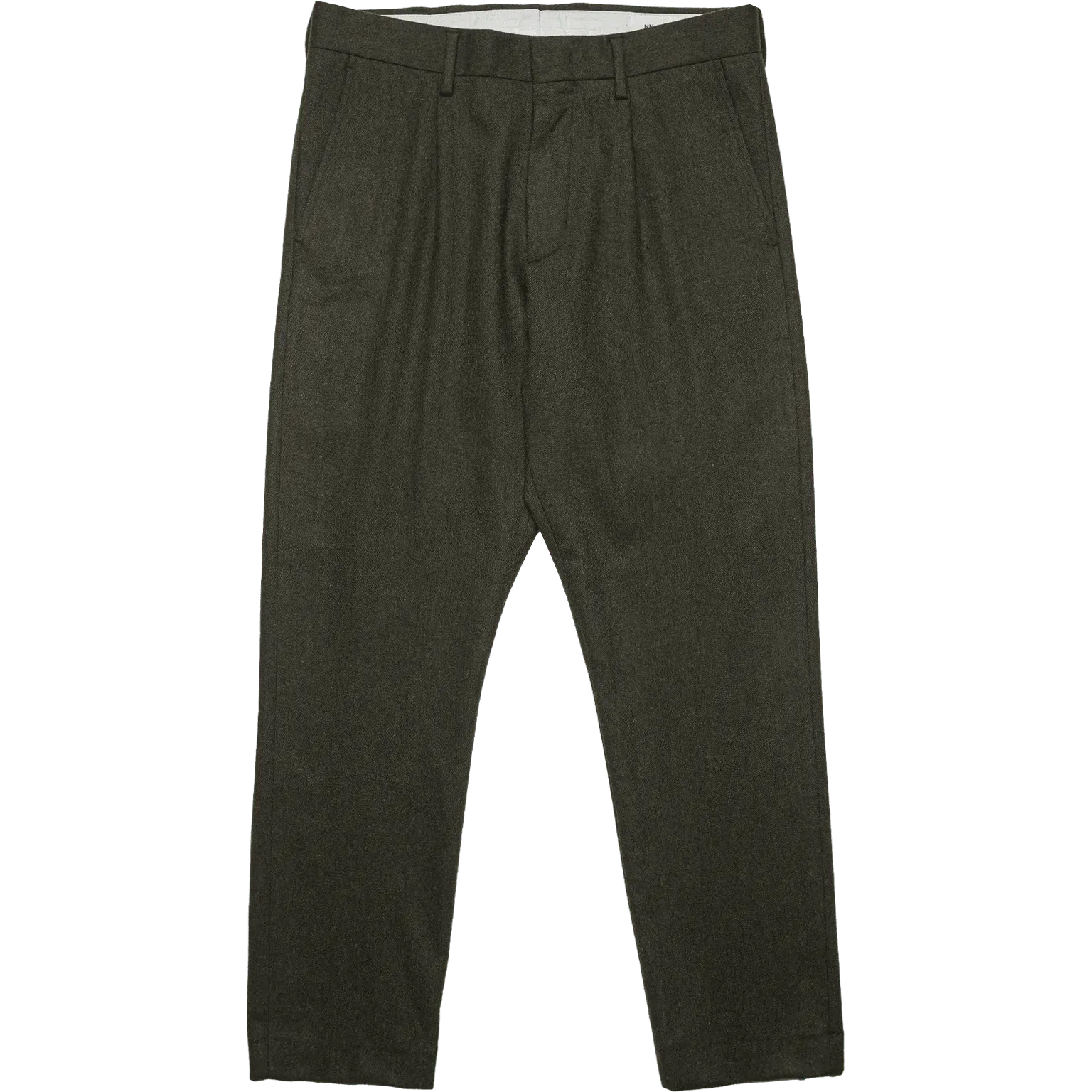 Bill Tapered Leg Dress Trouser - Dark Green