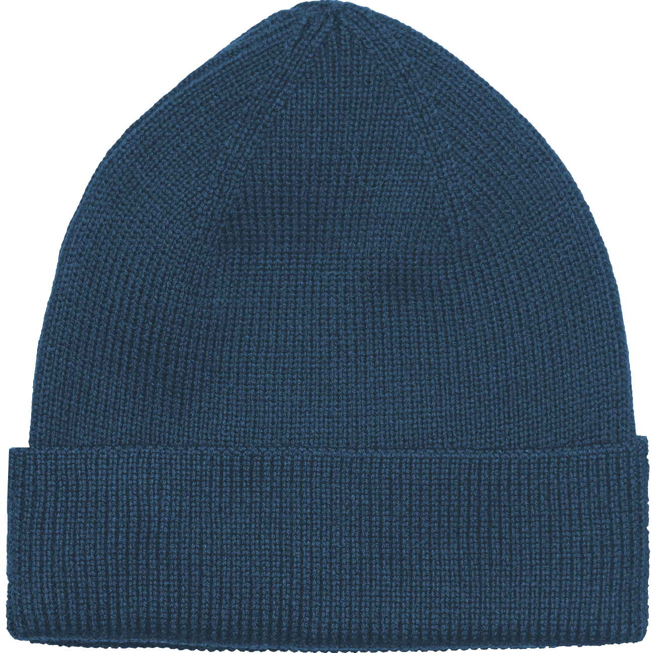 Niko Merino Wool Beanie - Sea Blue