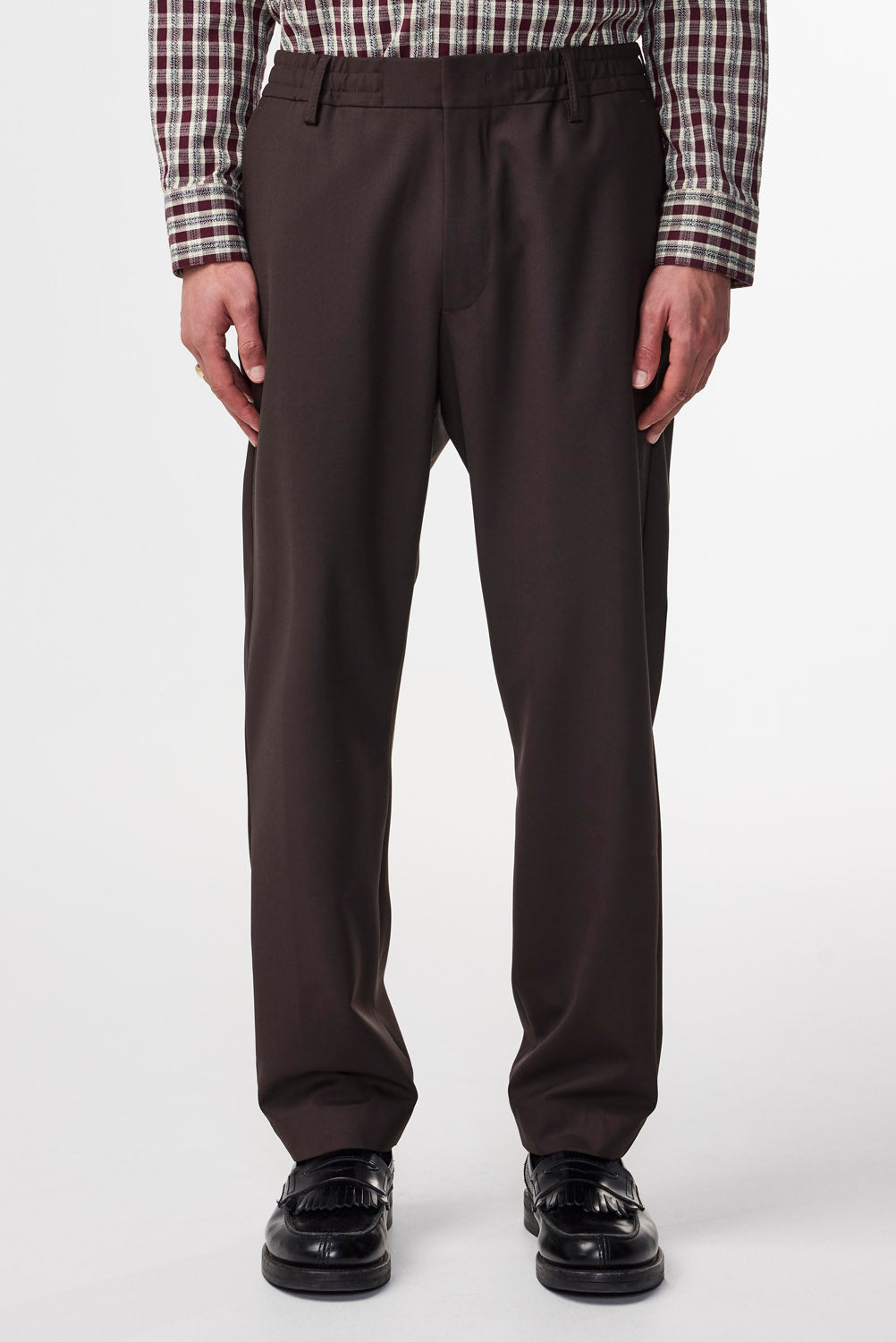 Billie Drawstring Trouser - Demitasse