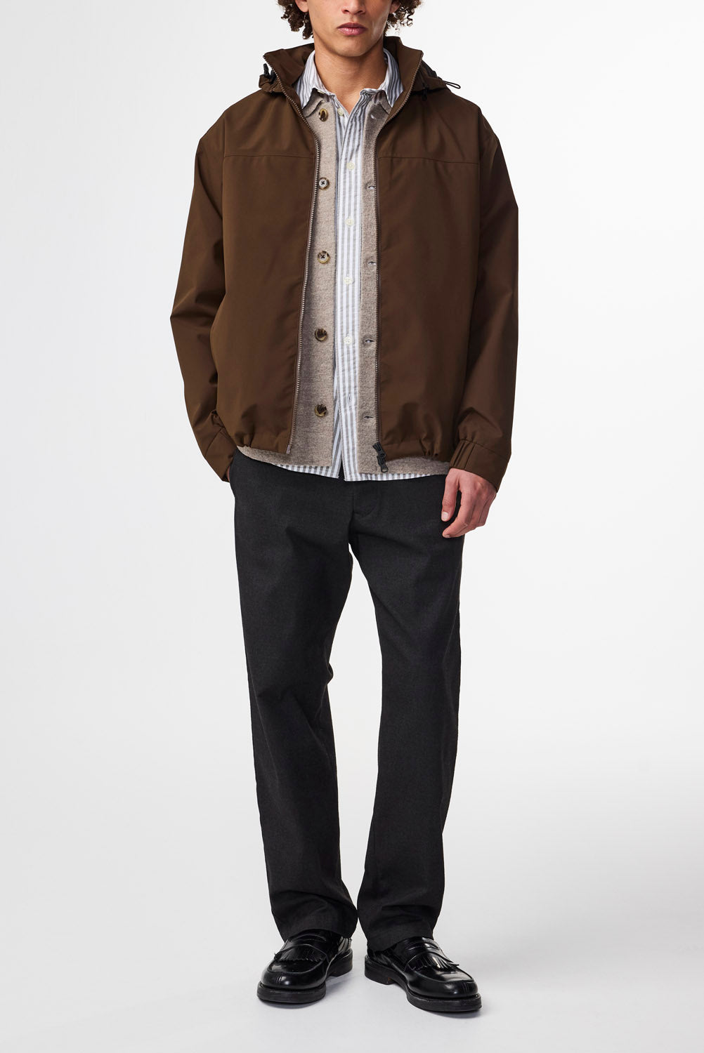 Gabriel Waterproof technical Jacket - Demitasse