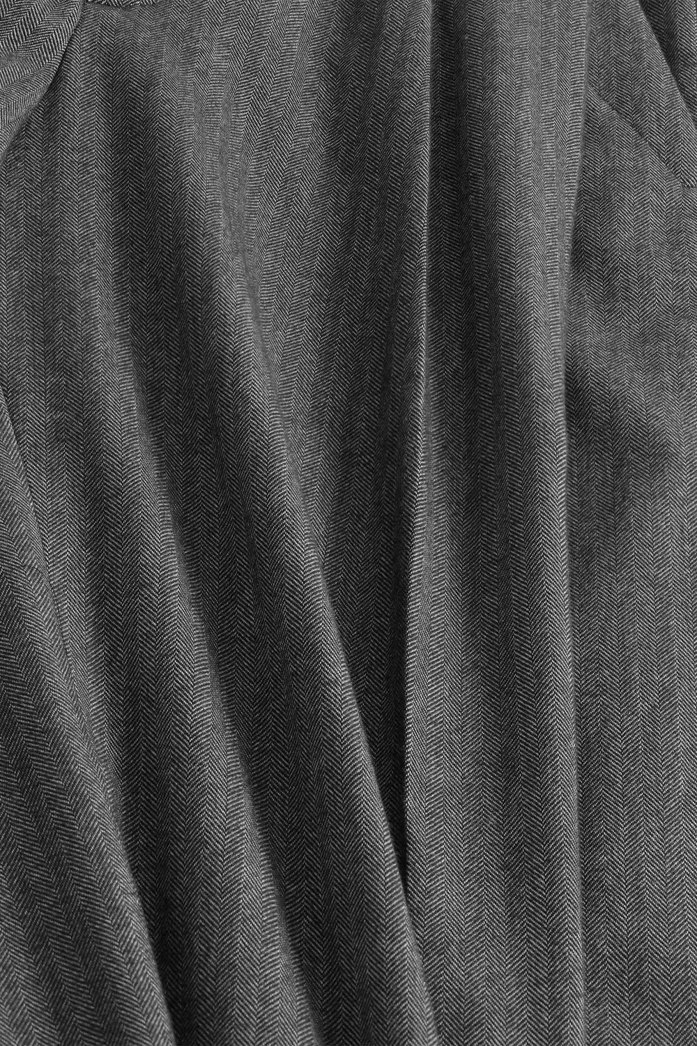 Timo Herringbone Blazer - Black Melange