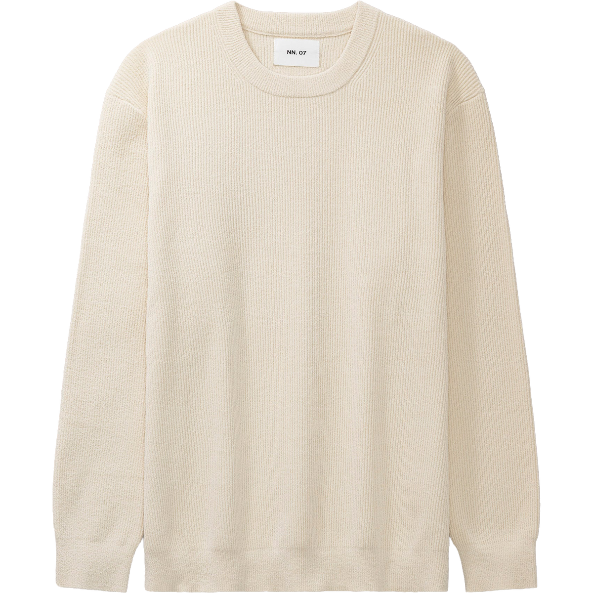 Danny Soft Rib Crew - Ivory