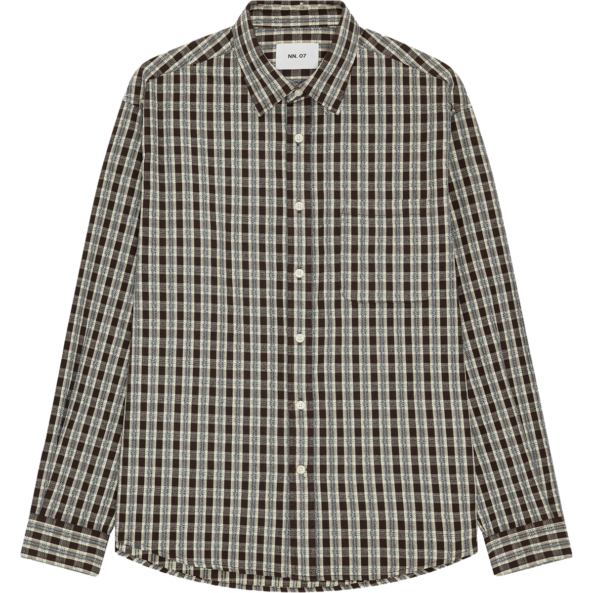 Deon Mouline Shirt - Deep Truffle