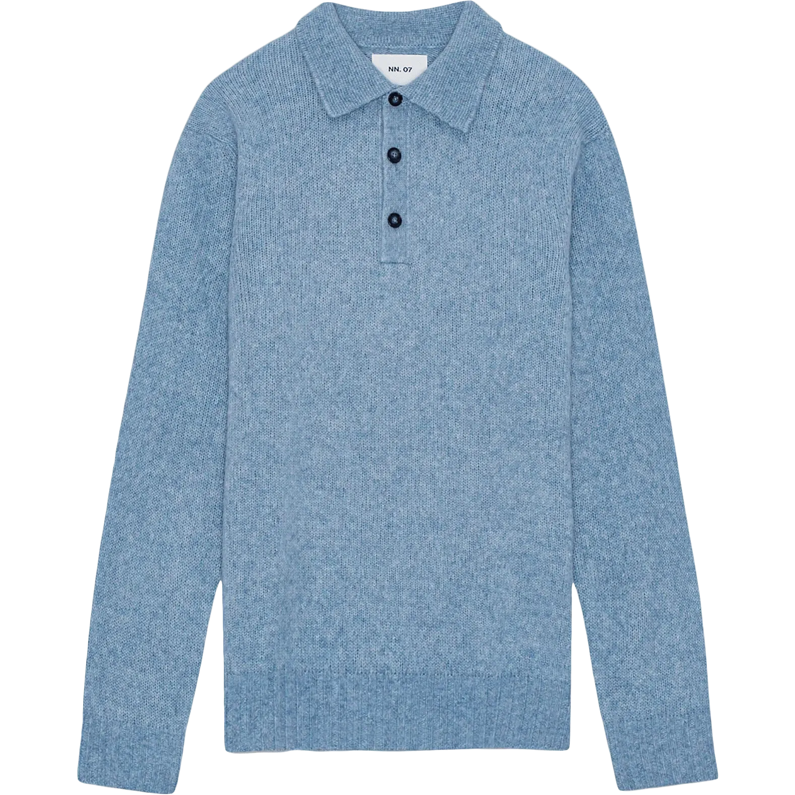 Lee Merino Blend Polo - Tink Blue