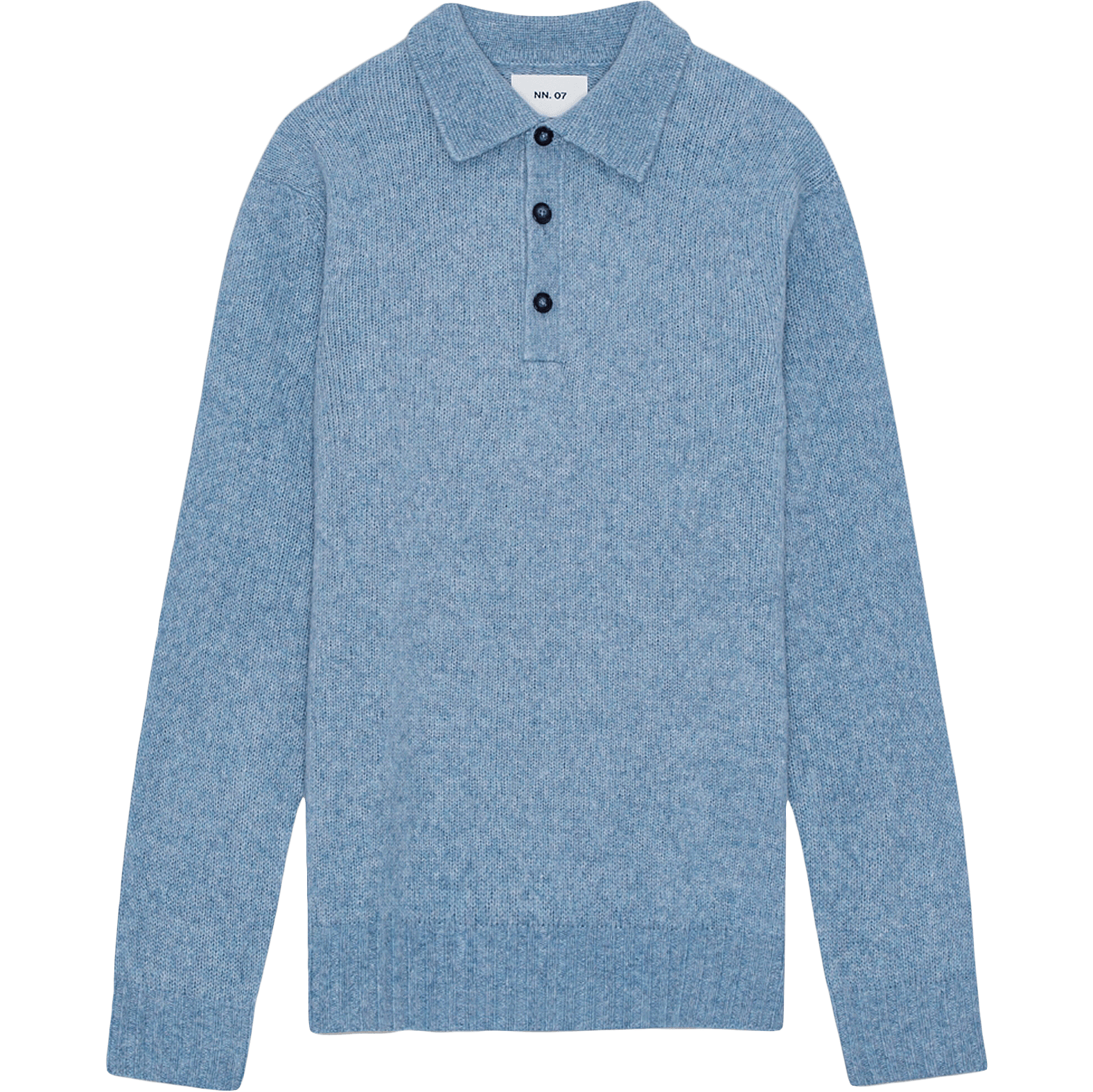 Lee Merino Blend Polo - Tink Blue