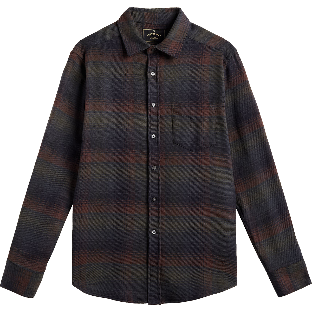 Old Pine Flannel Shirt - Brown / Blue