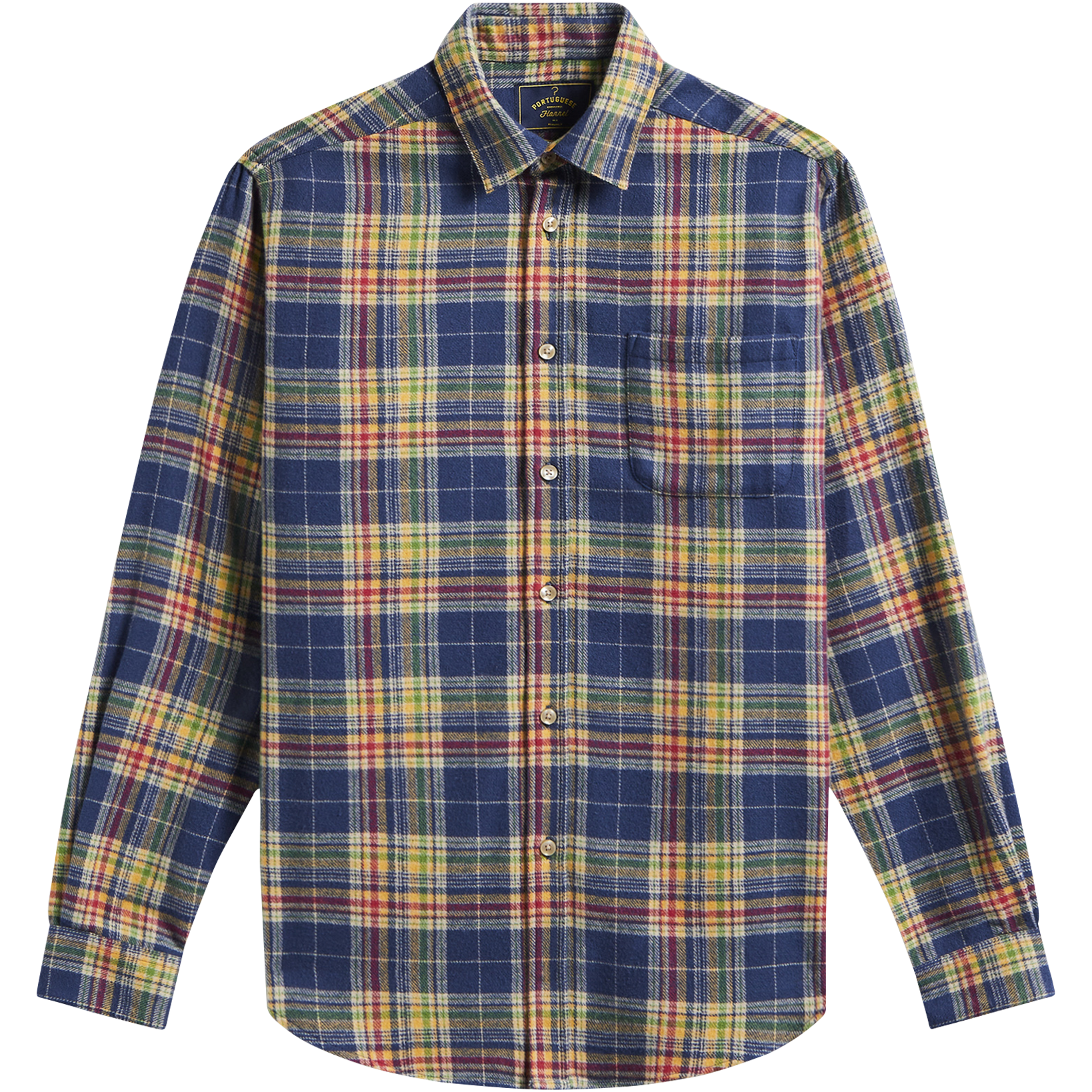 Olissipo Flannel - Blue / Yellow Check