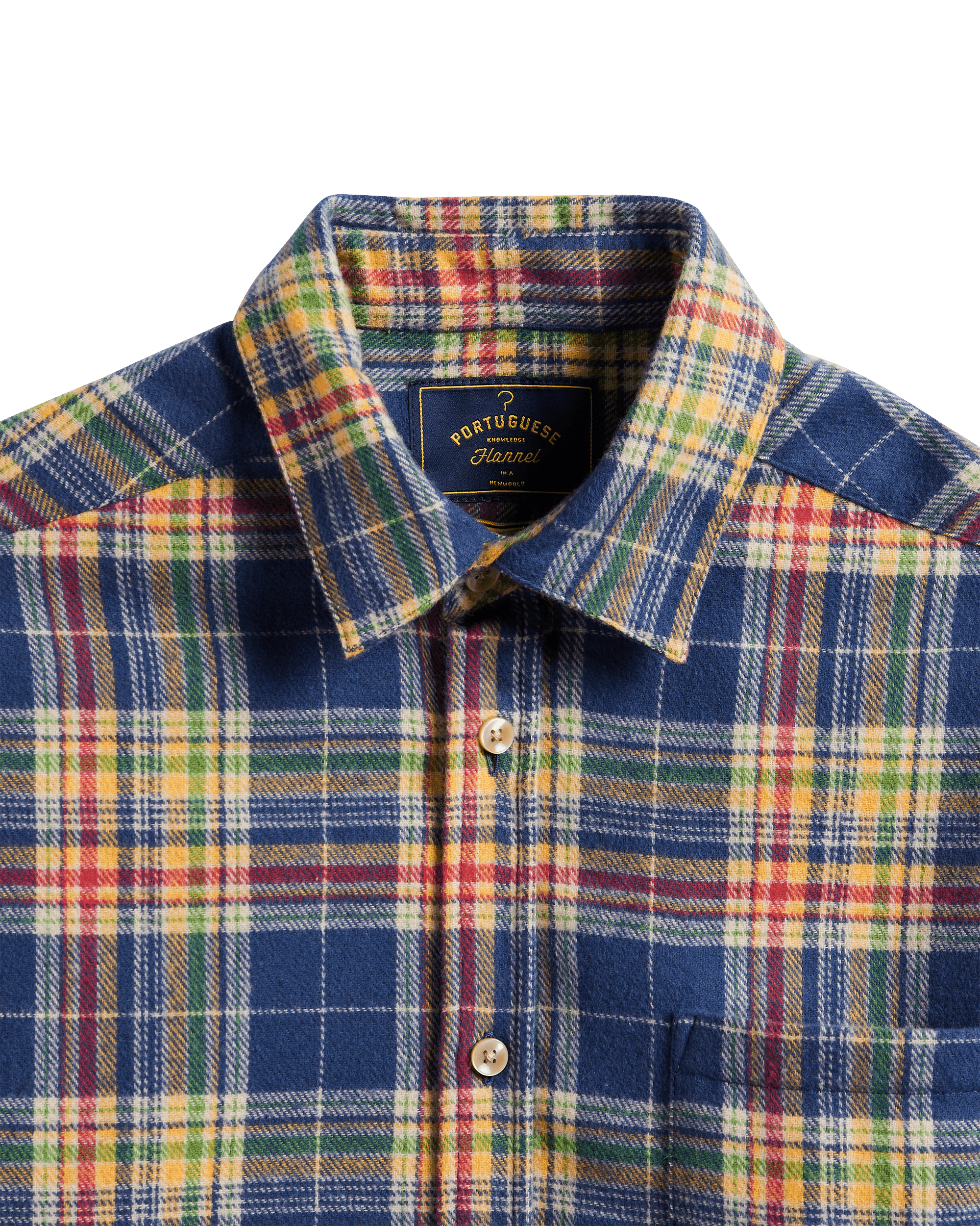 Olissipo Flannel - Blue / Yellow Check