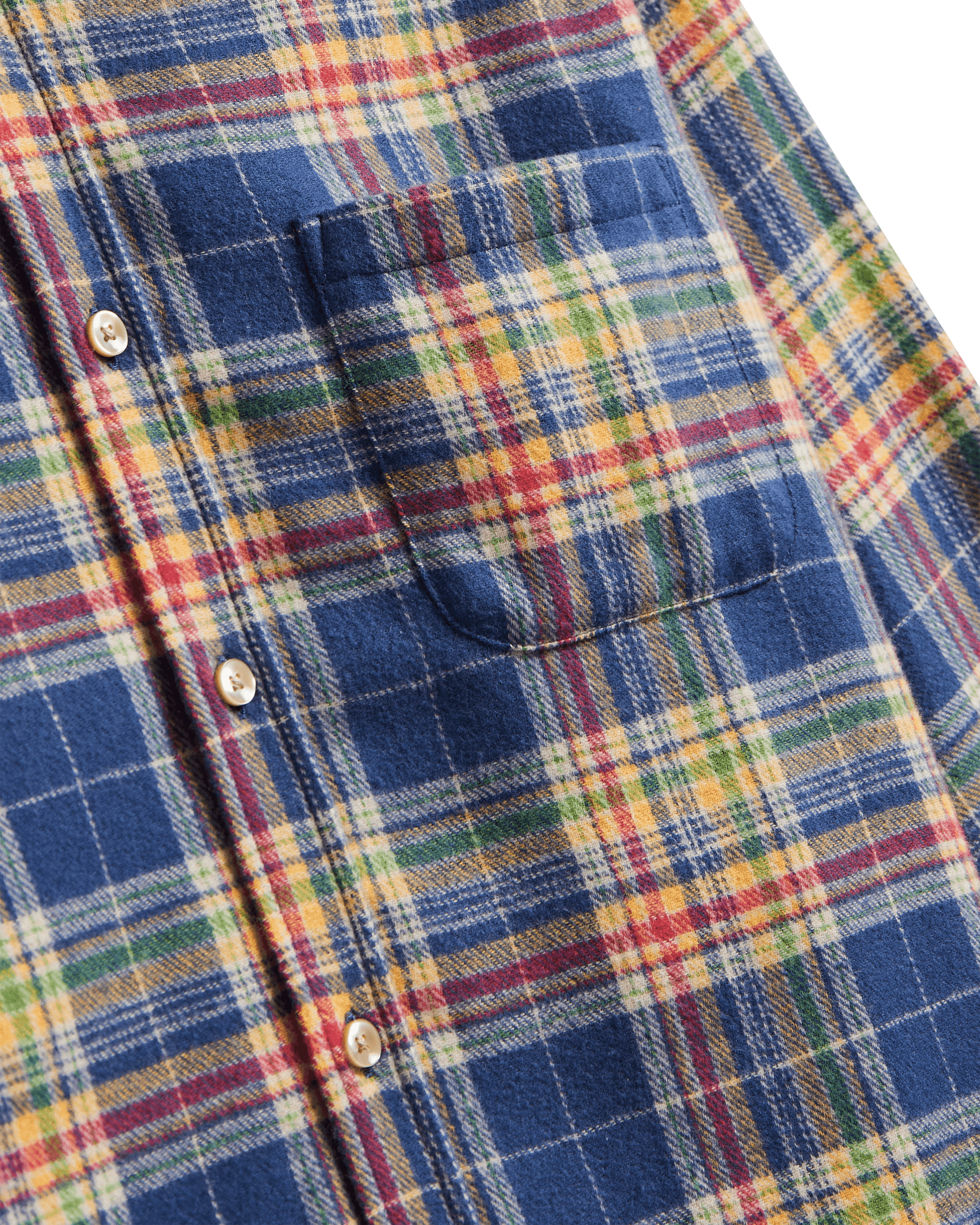 Olissipo Flannel - Blue / Yellow Check