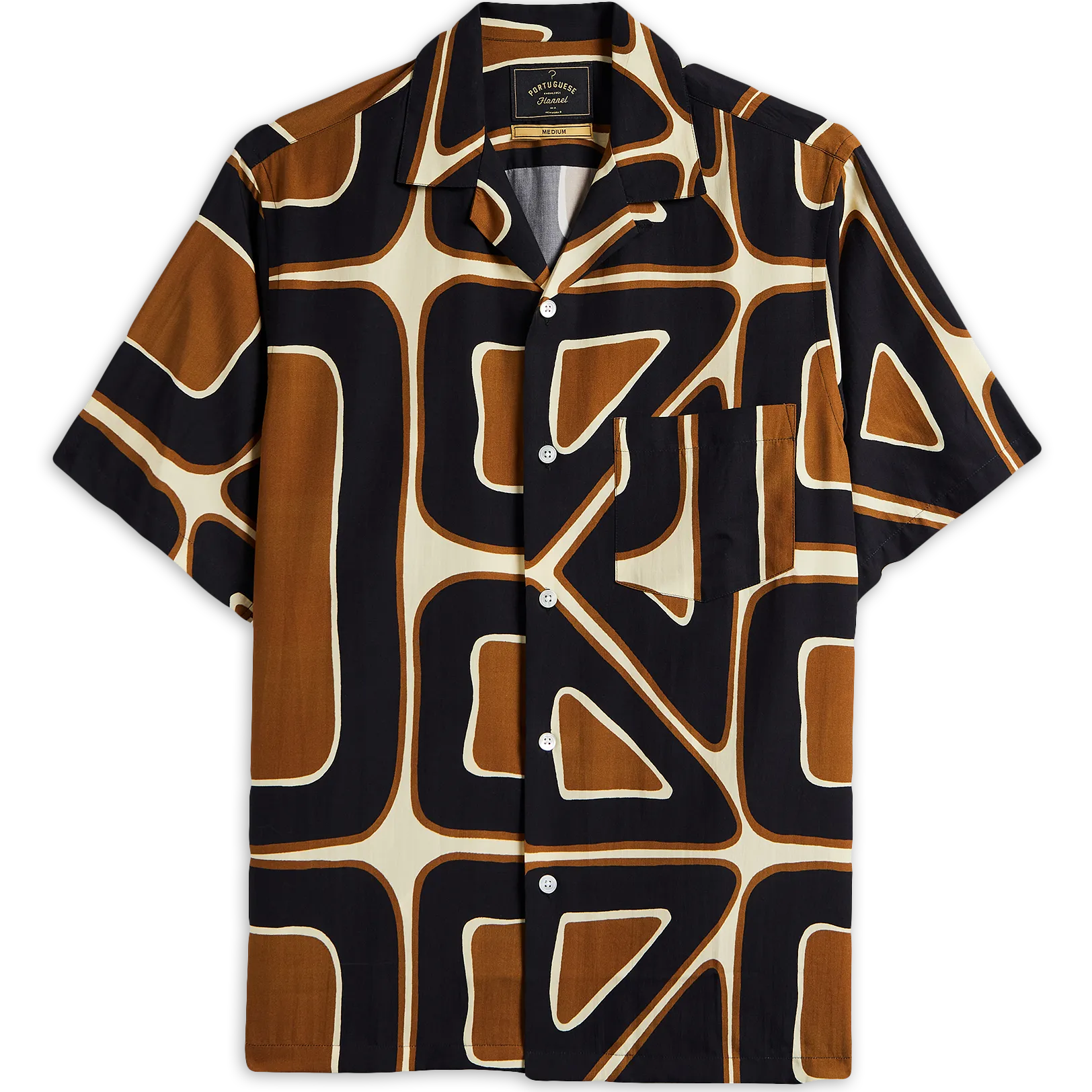 Opum Shirt - Brown Print