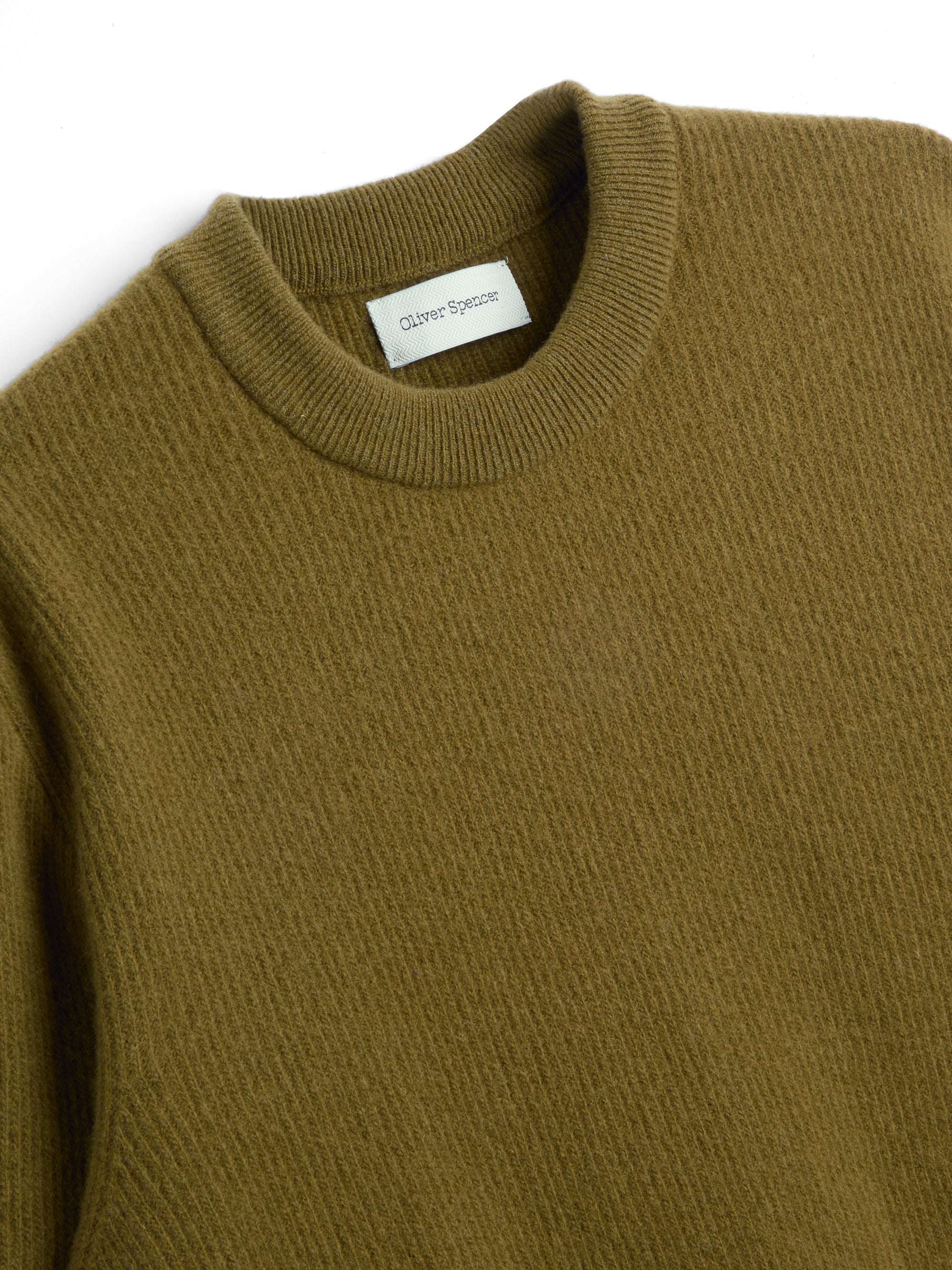 Blenheim Jumper - Hartwell Olive Green