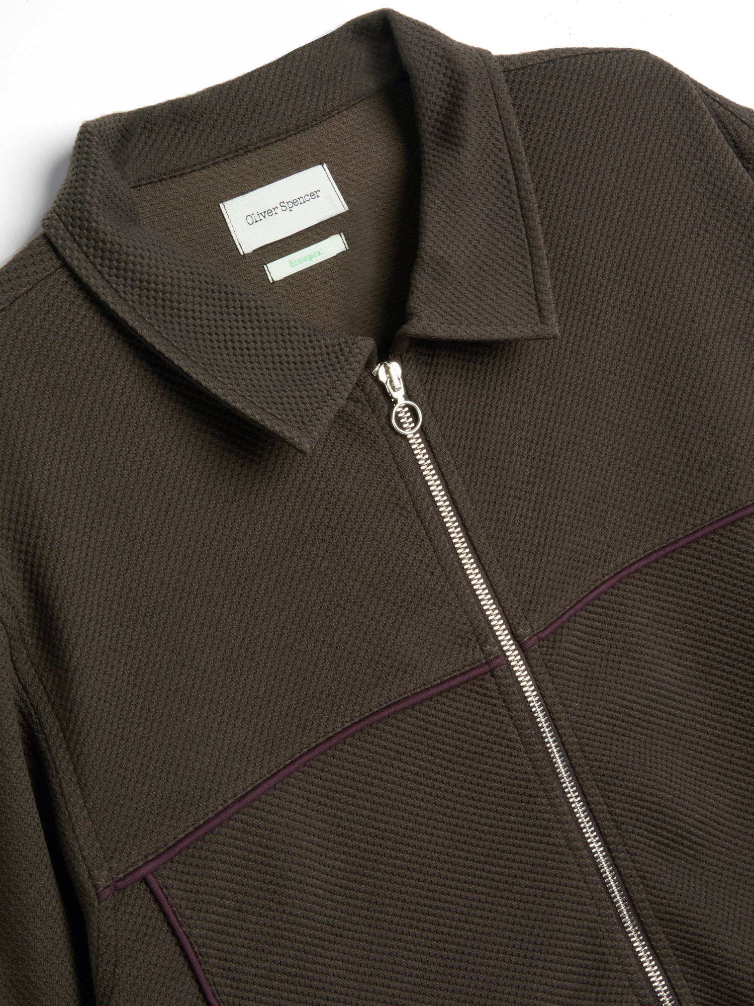 Harrison Jersey Jacket - Amery Brown