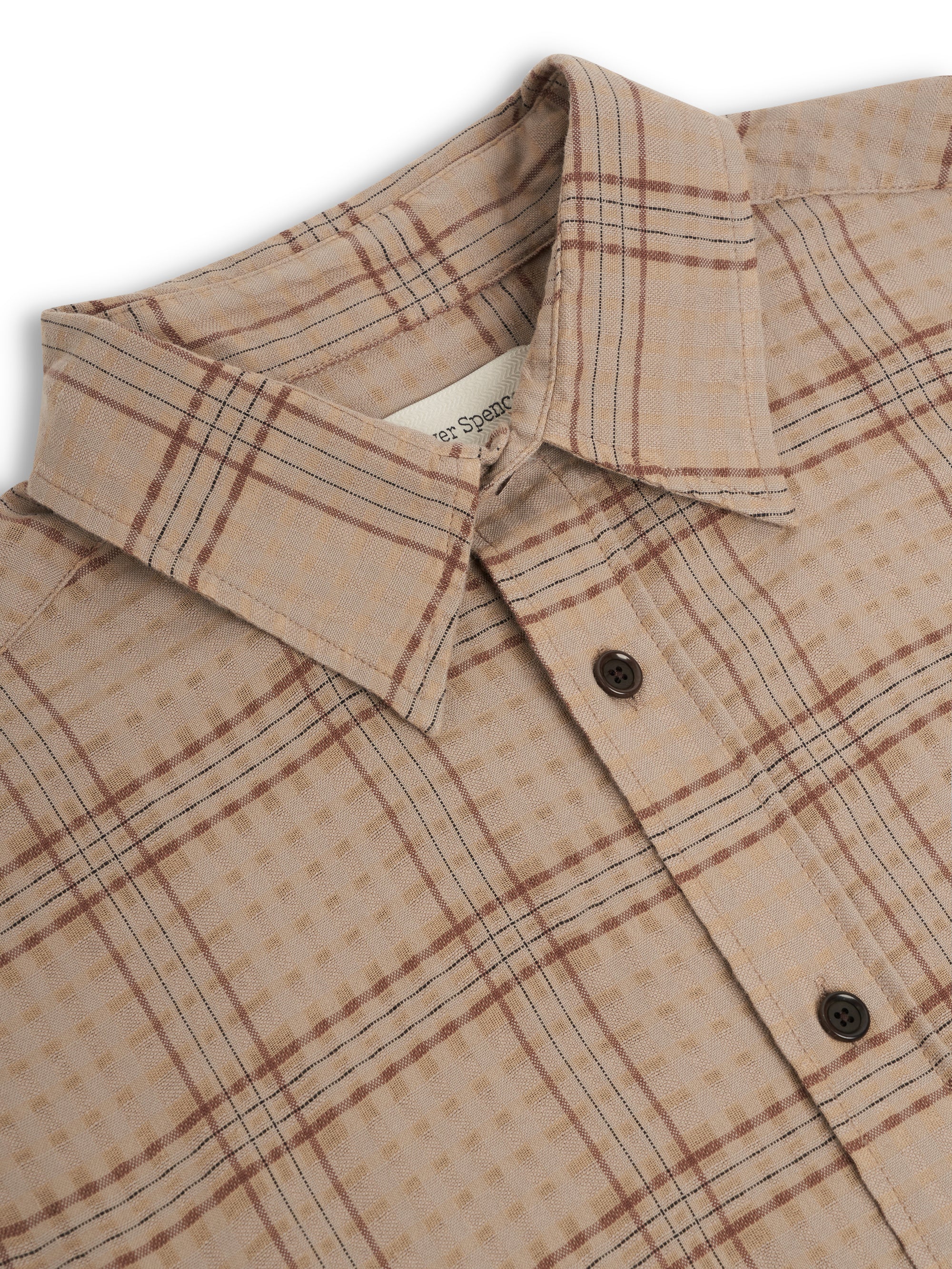 Garrison Long Sleeve Shirt - Connell Beige