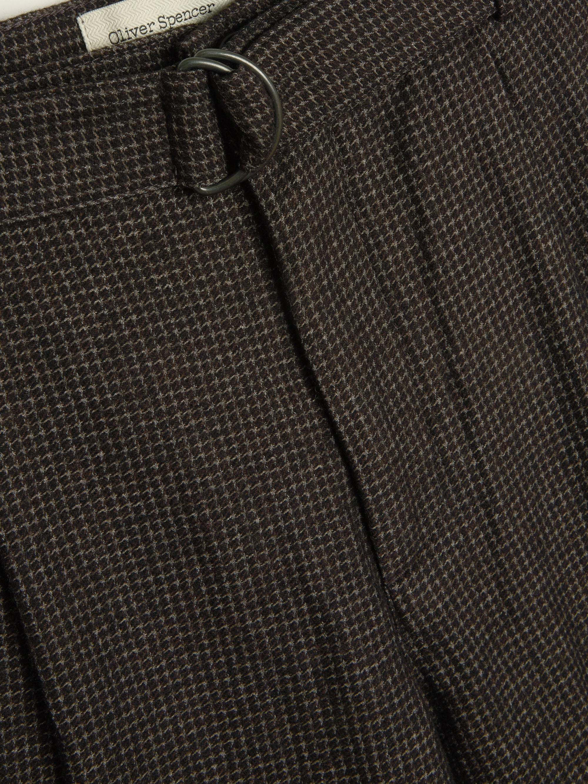 Belted Trousers - Lowery Brown