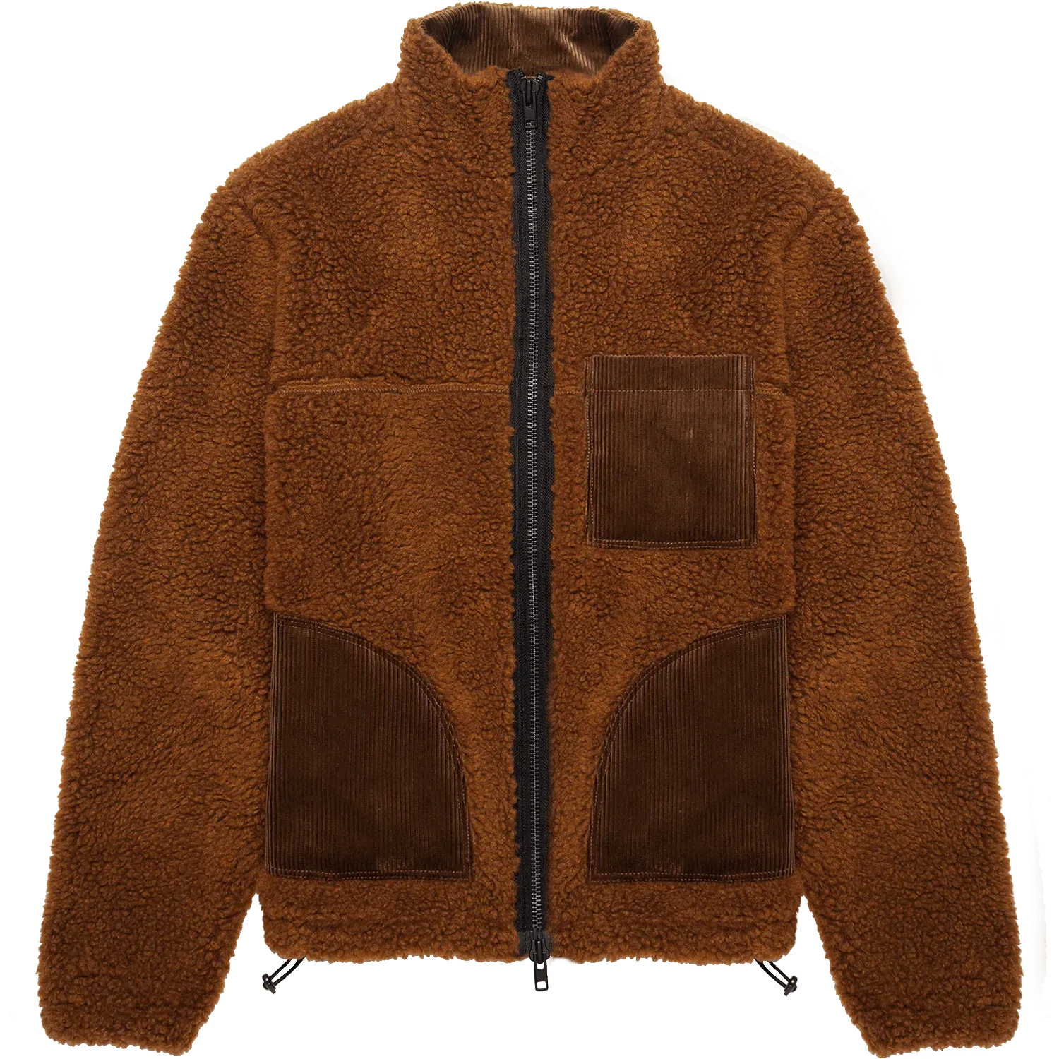 Bembridge Fleece Jacket - Ginger Brown