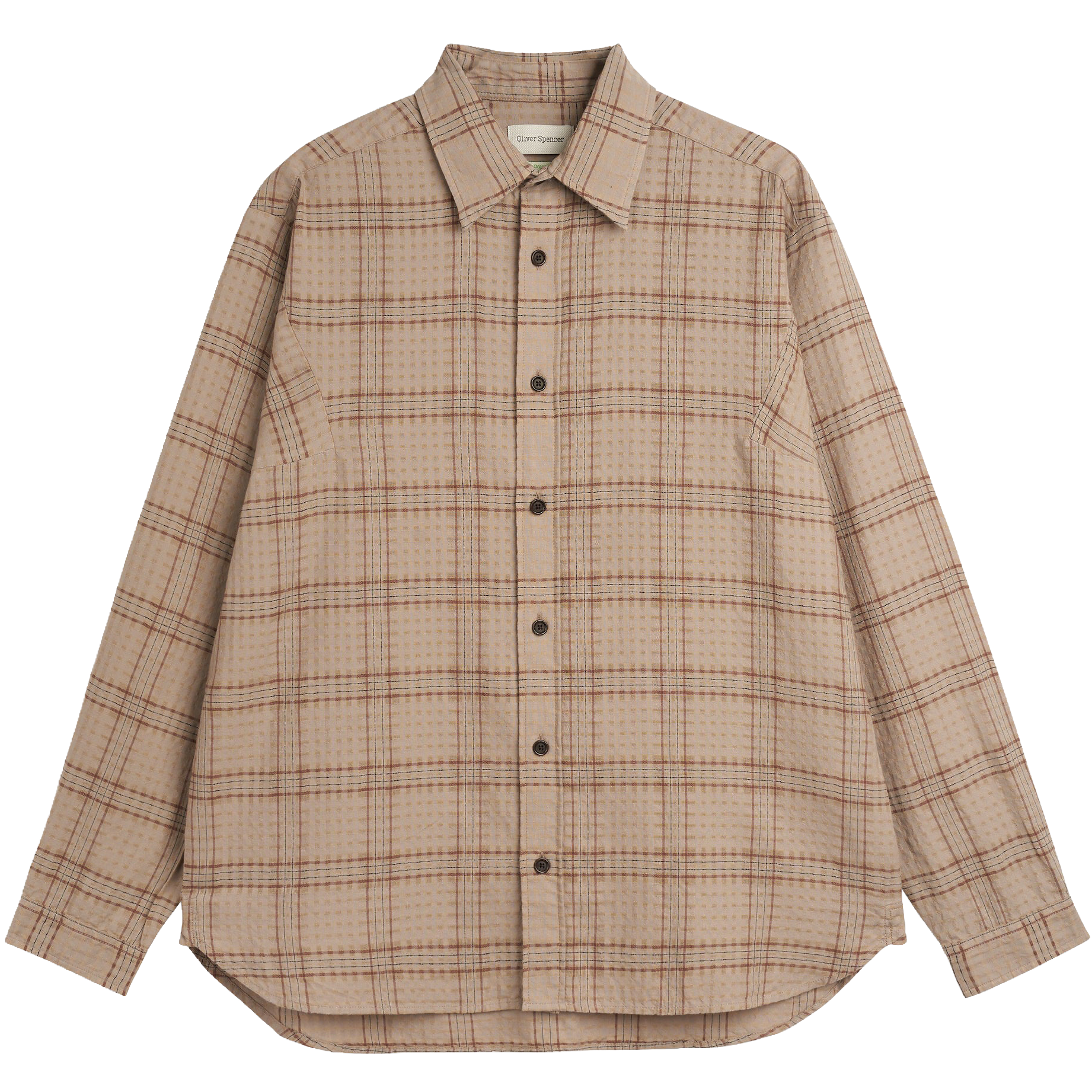 Garrison Long Sleeve Shirt - Connell Beige