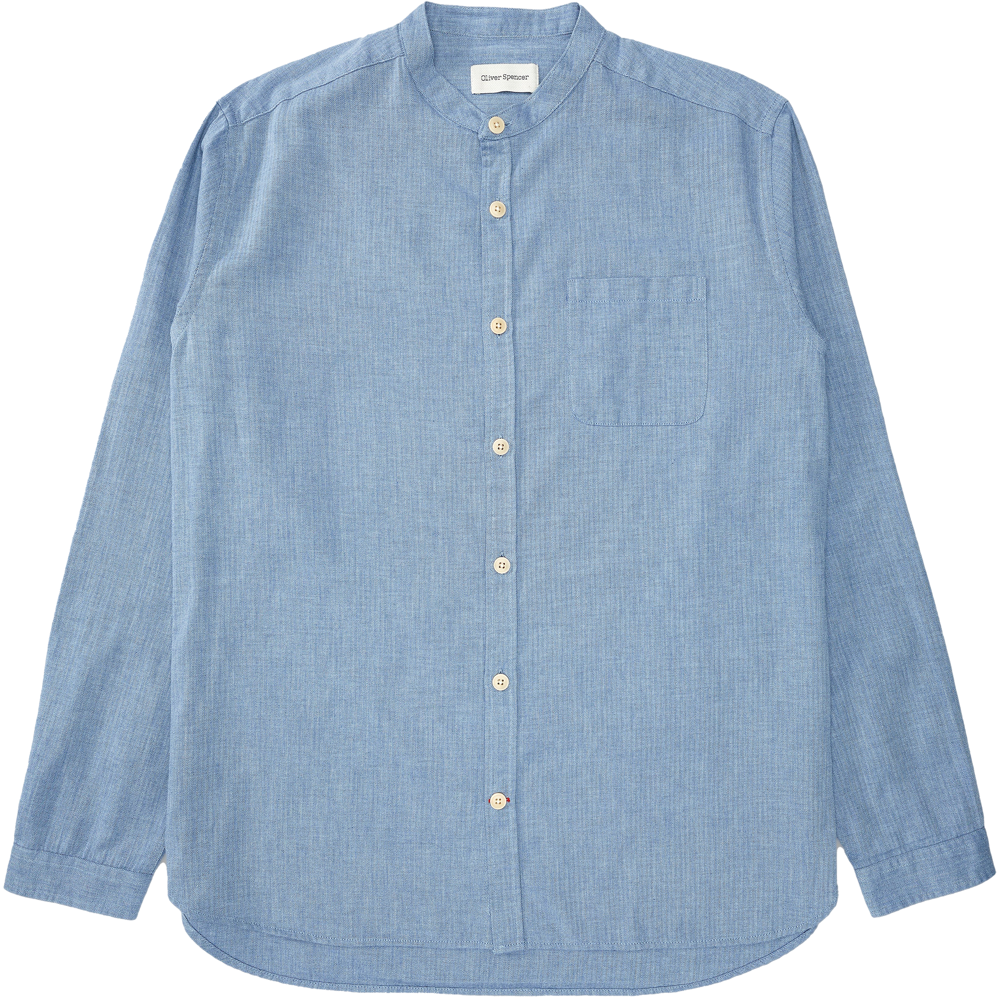 Grandad Shirt - Sky Blue