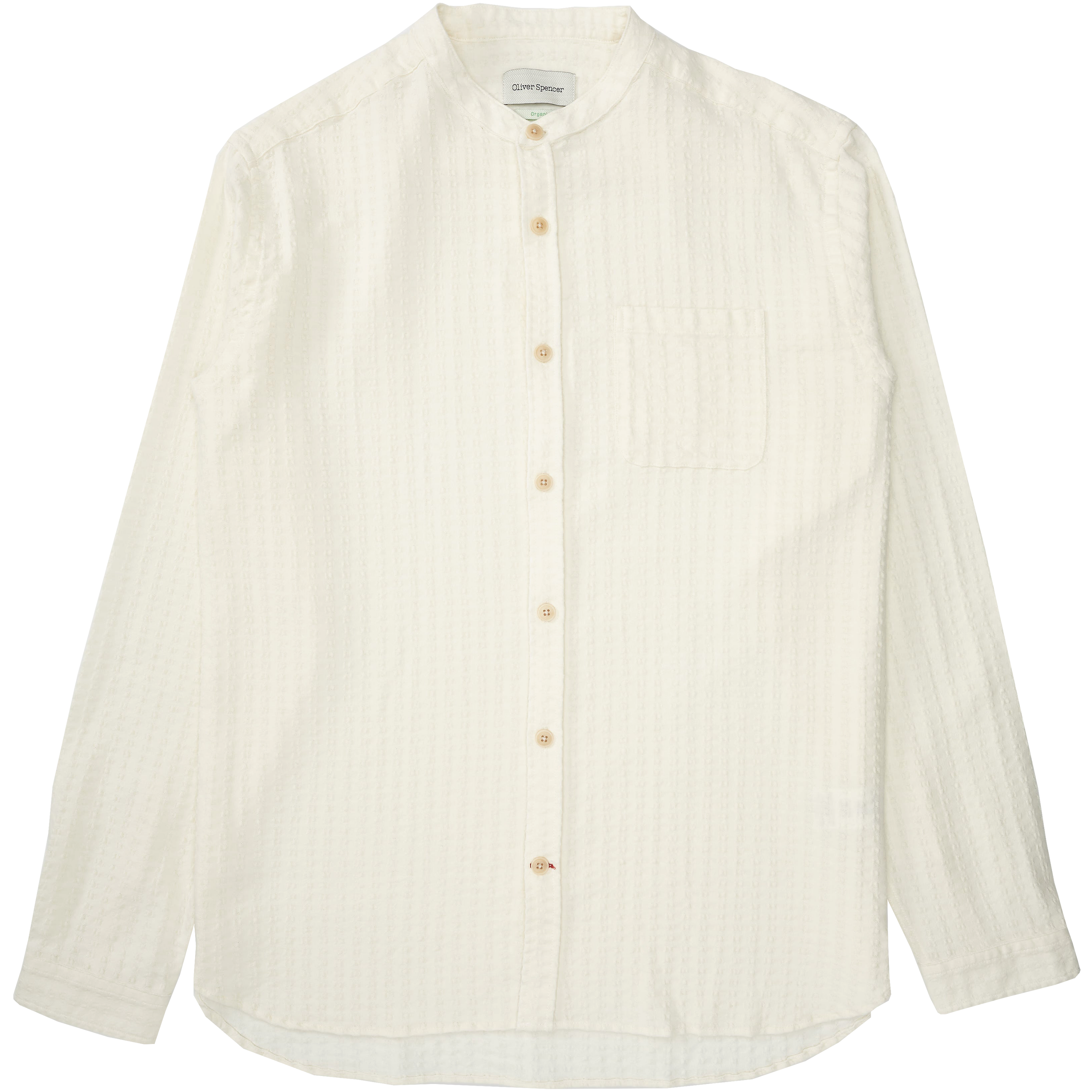 Grandad Shirt - Cream