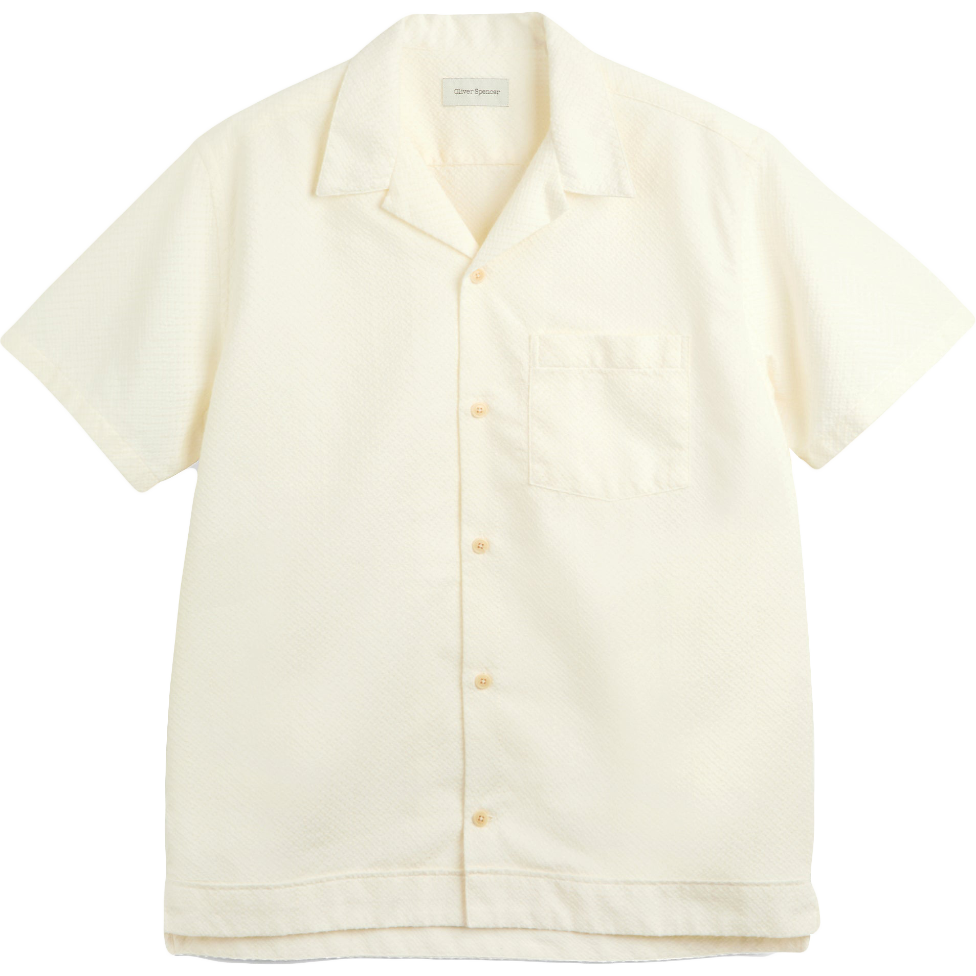 Havana Short Sleeve Shirt - Cream