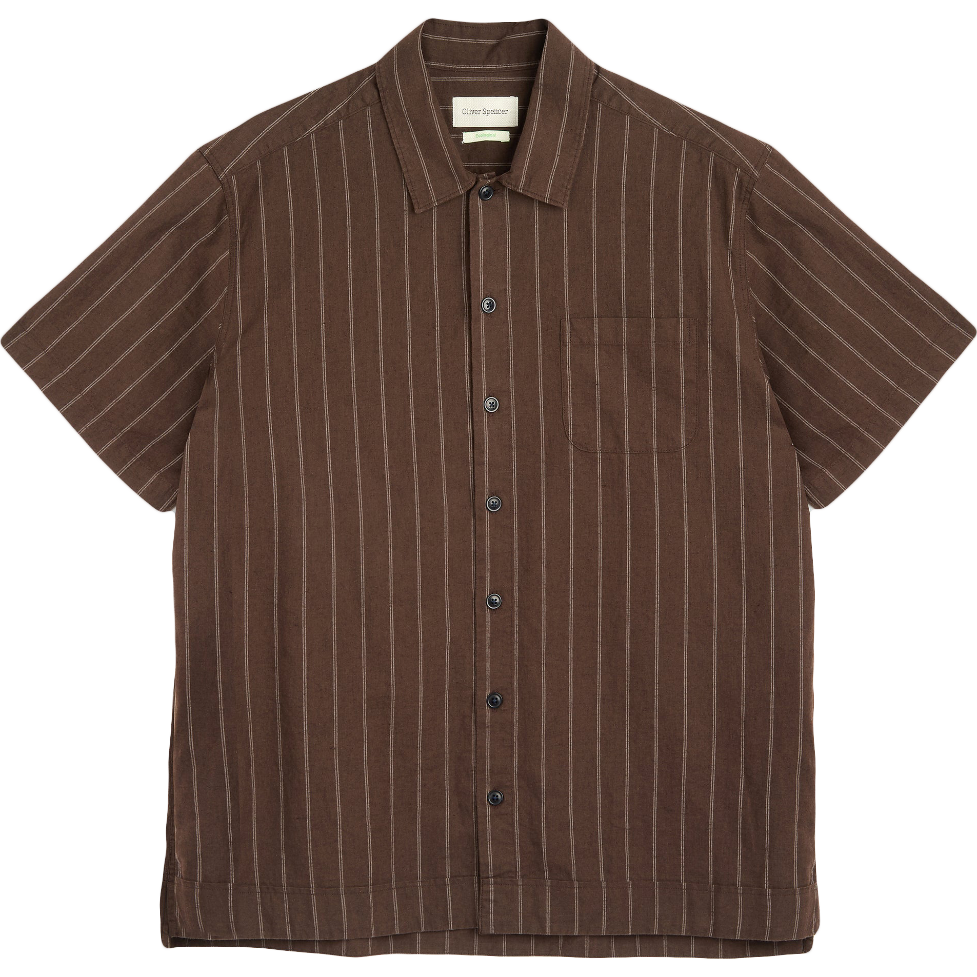 Riviera Short Sleeve Shirt - Brown