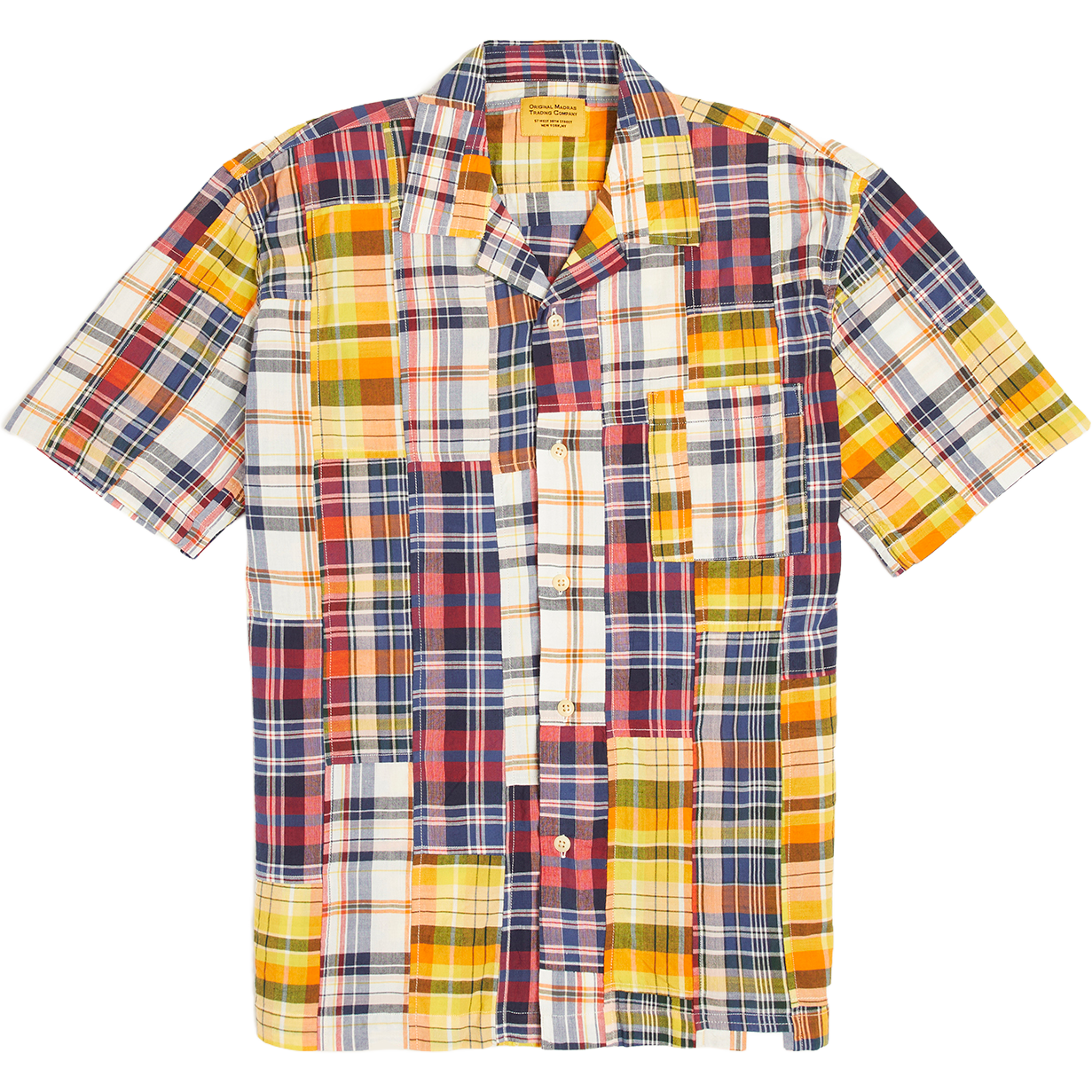 Lax Camp Collar Shirt - Multi Check