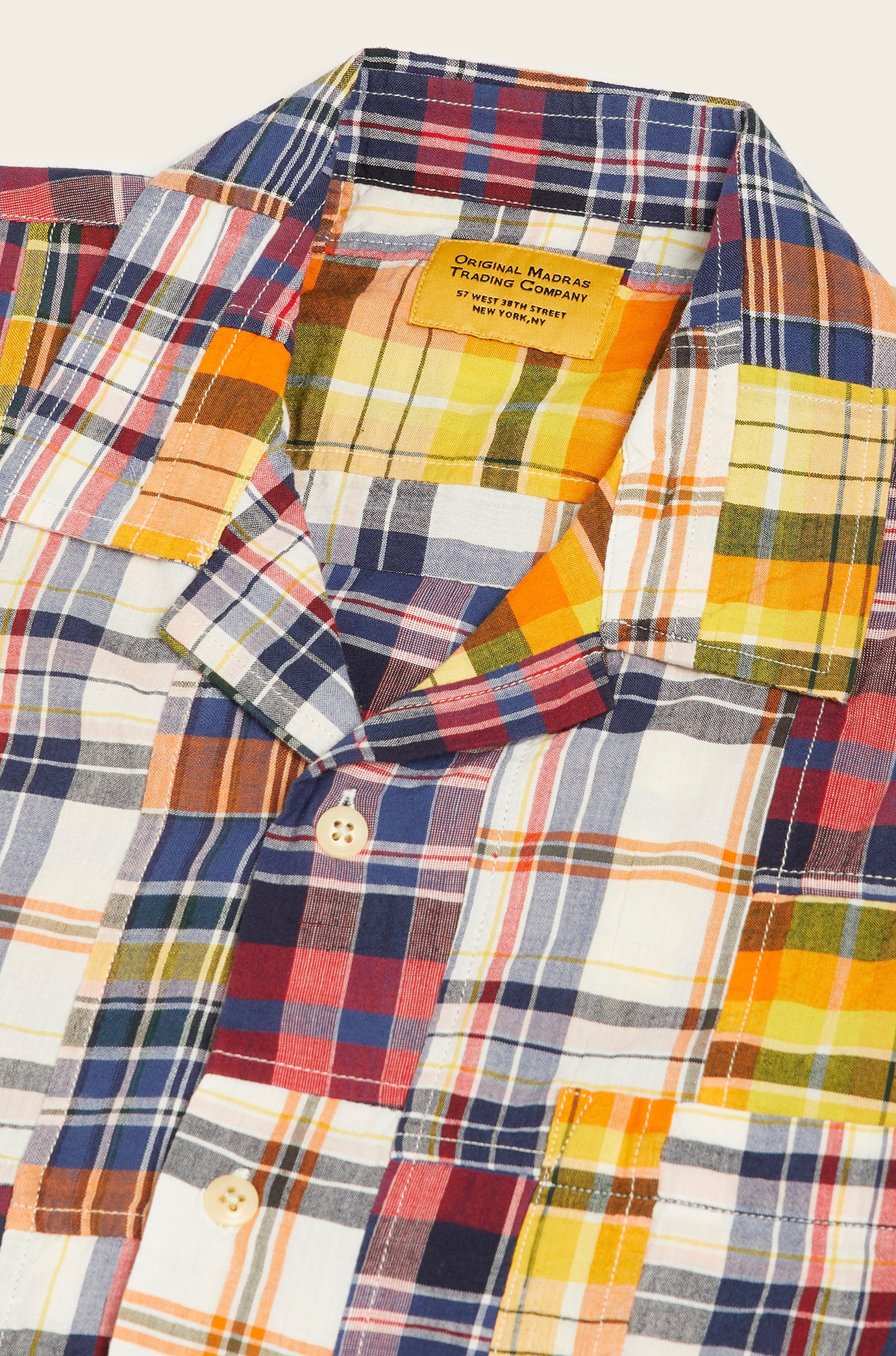 Lax Camp Collar Shirt - Multi Check