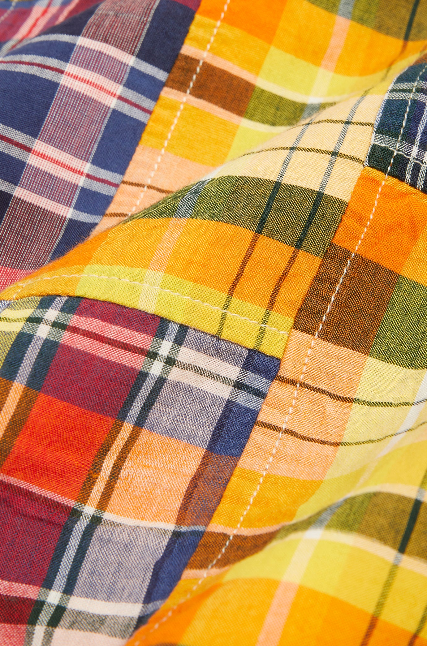 Lax Camp Collar Shirt - Multi Check