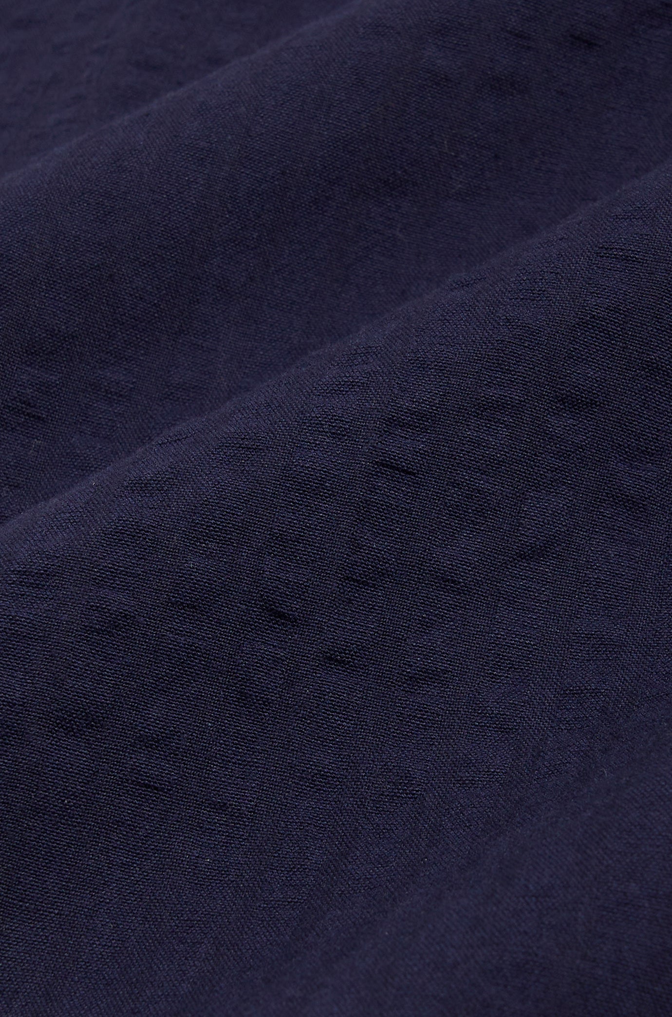 Cuban Short Sleeve Shirt - Navy