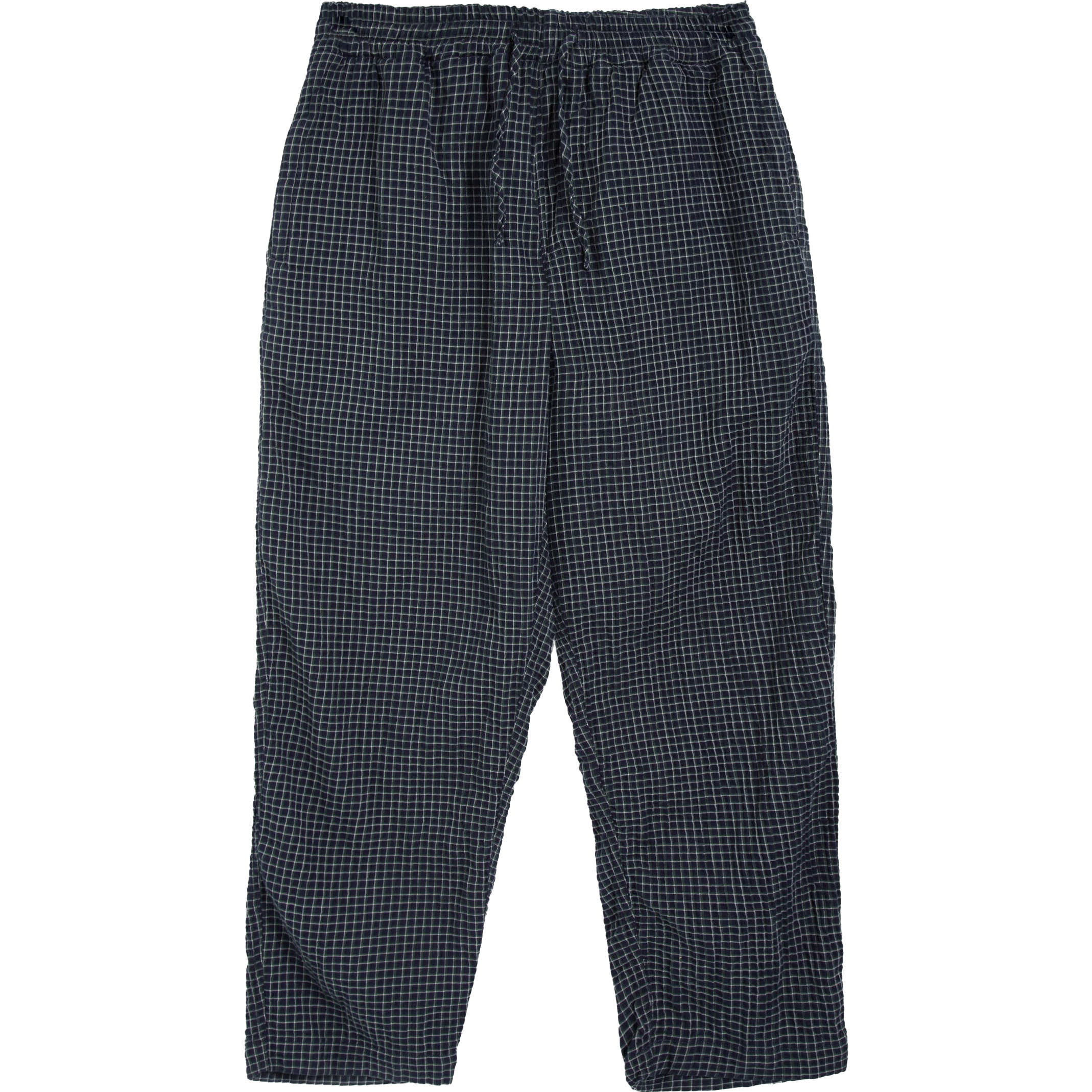 Alva Skate Trouser - Navy Waffle Check