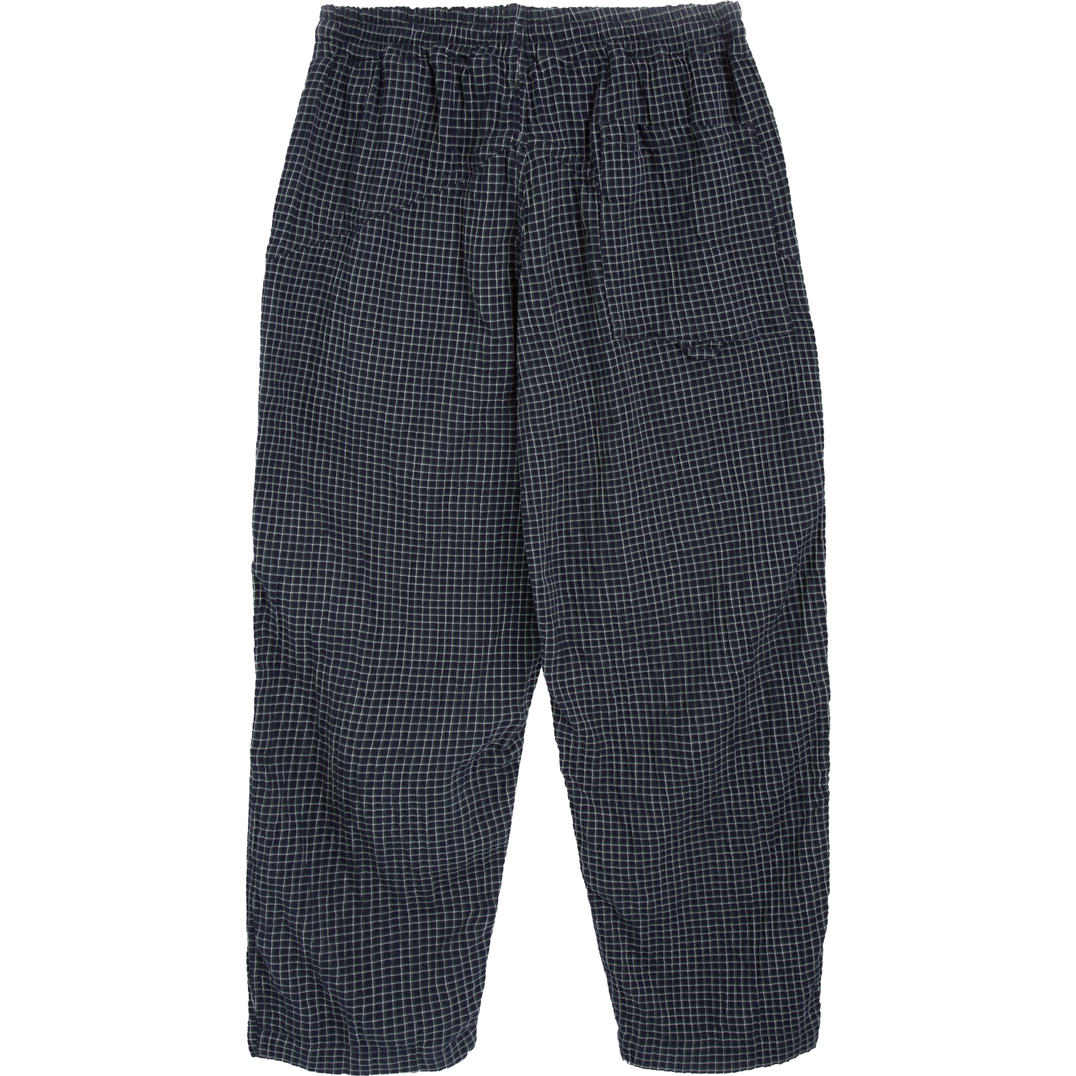Alva Skate Trouser - Navy Waffle Check