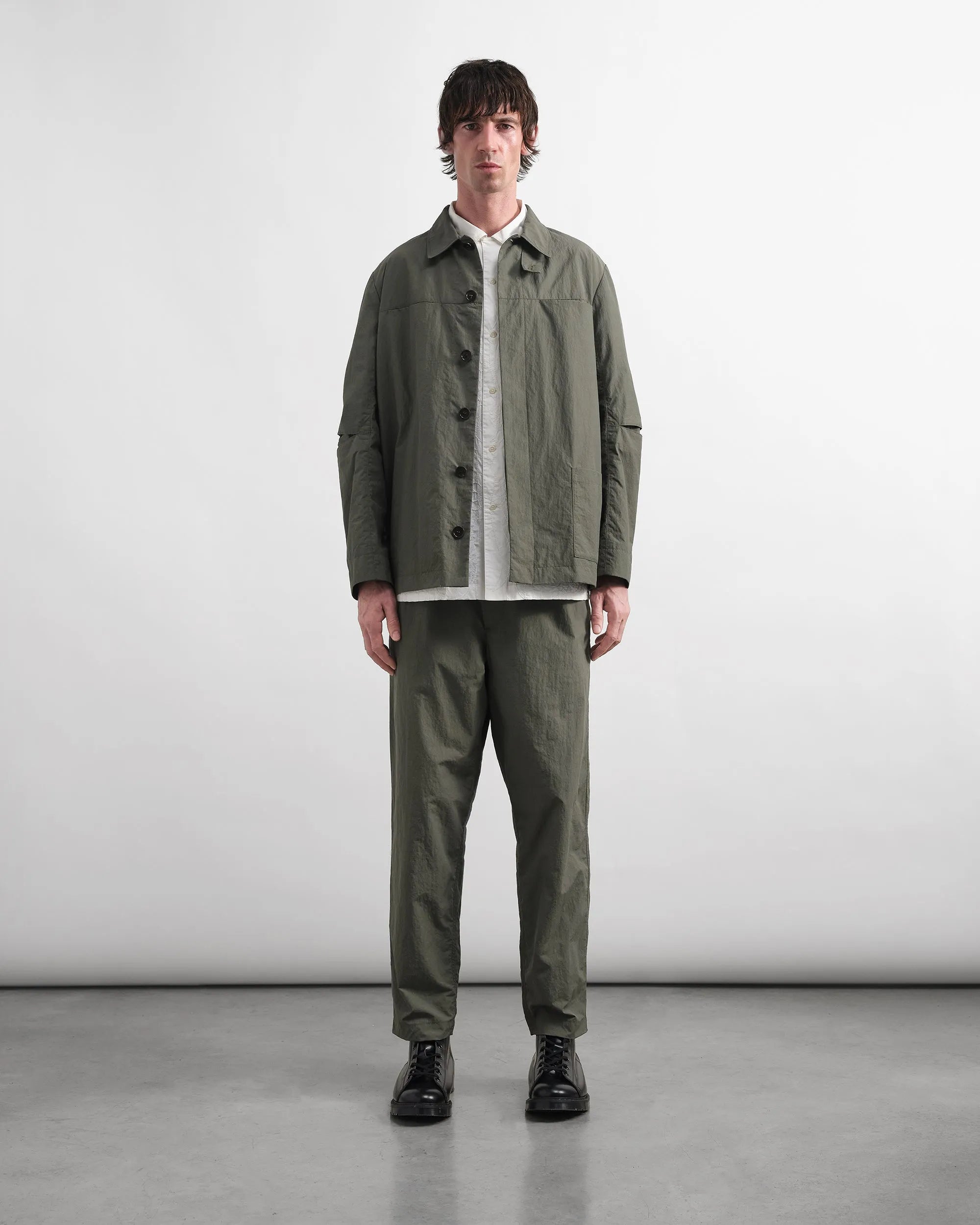 ymc ジャケット YMC Construction Jacket - Charcoal | Flatspot