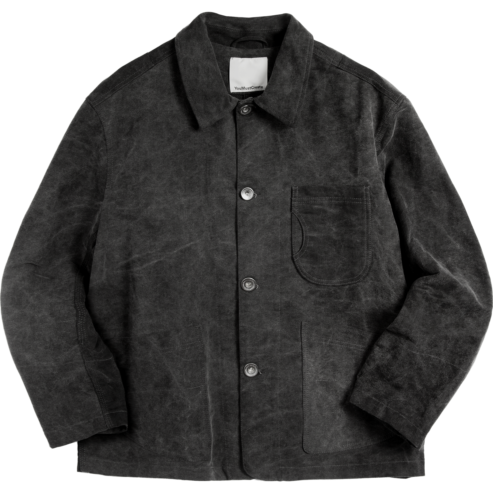 Construction Jacket - Charcoal