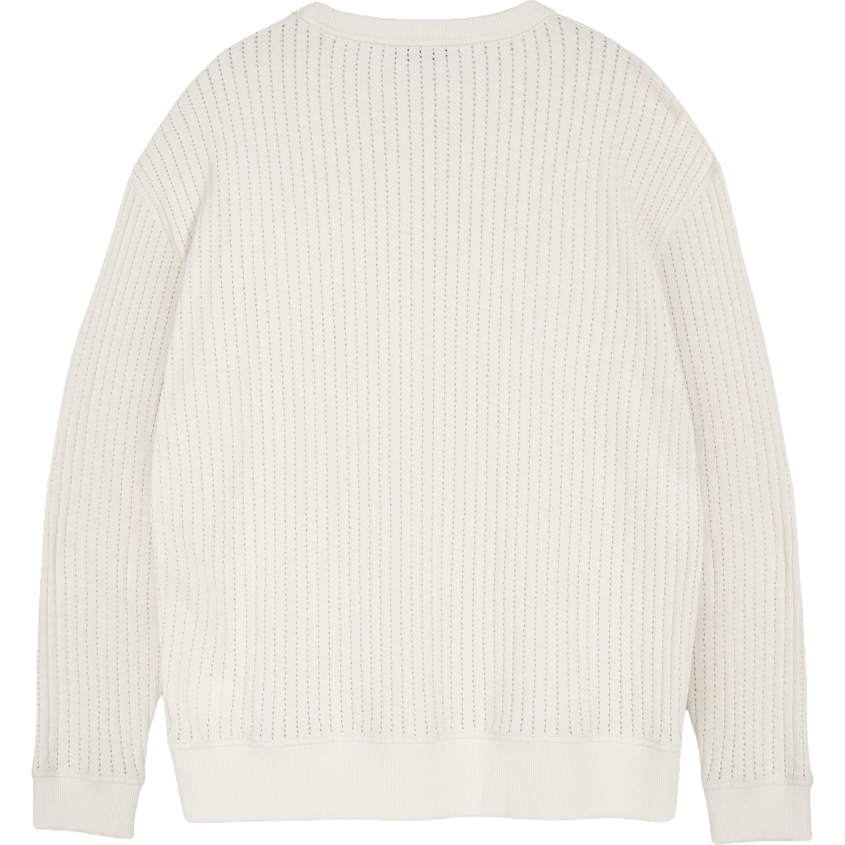 Fauss Perforated Sweatshirt - Off White