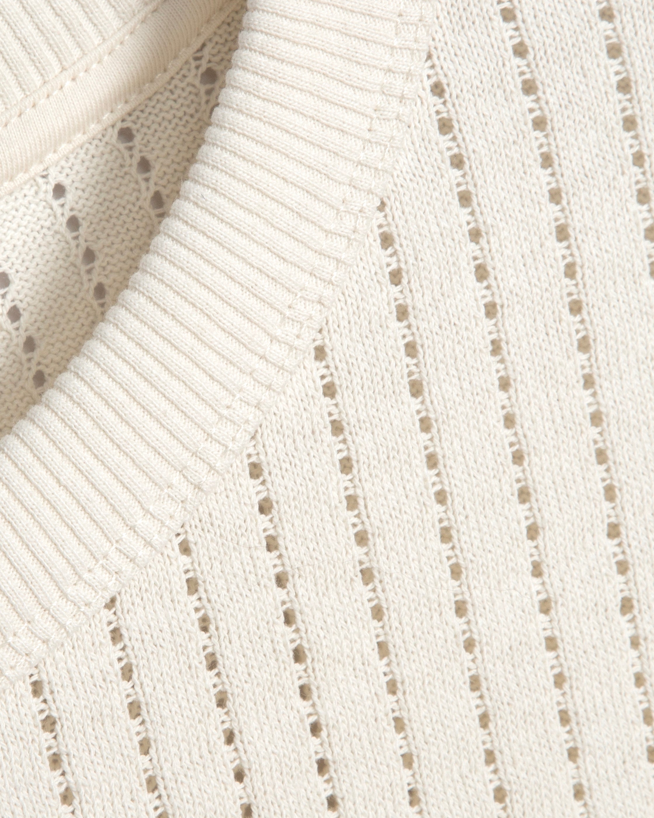 Fauss Perforated Sweatshirt - Off White
