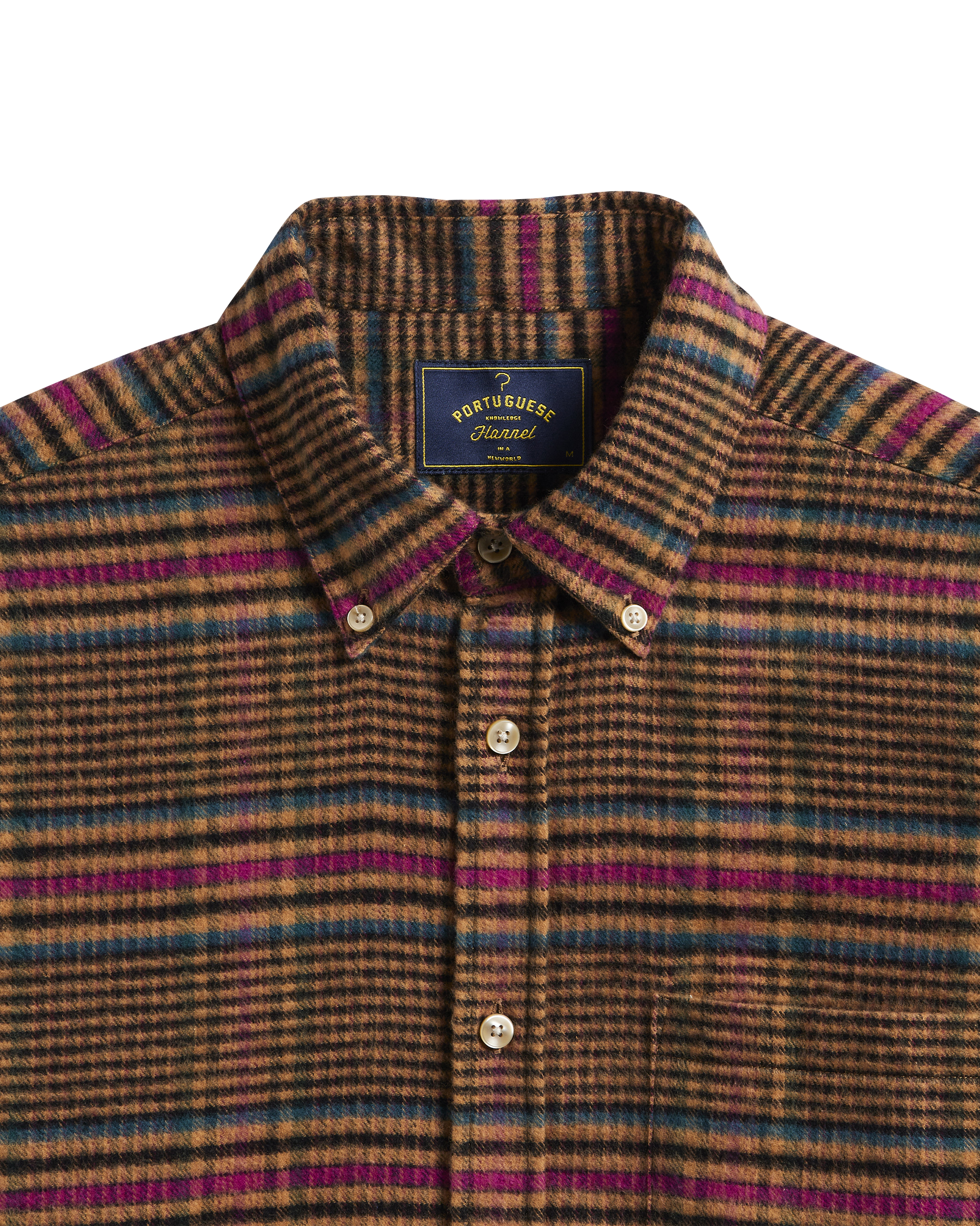 Ponte Flannel - Multi Plaid