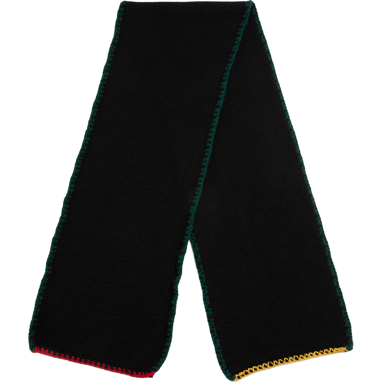 Blanket Stitch Scarf - Black