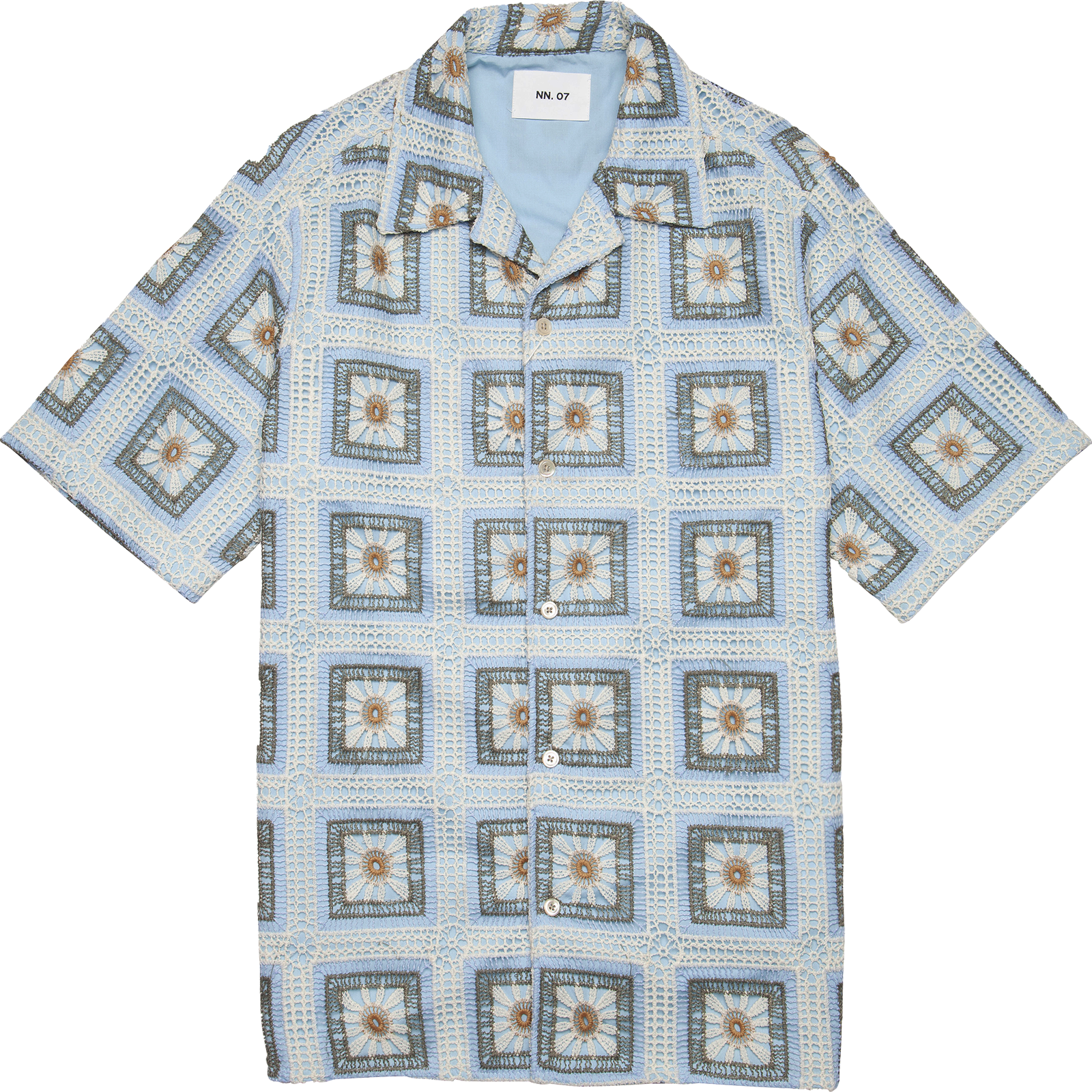 Julio Crochet Shirt - Multi