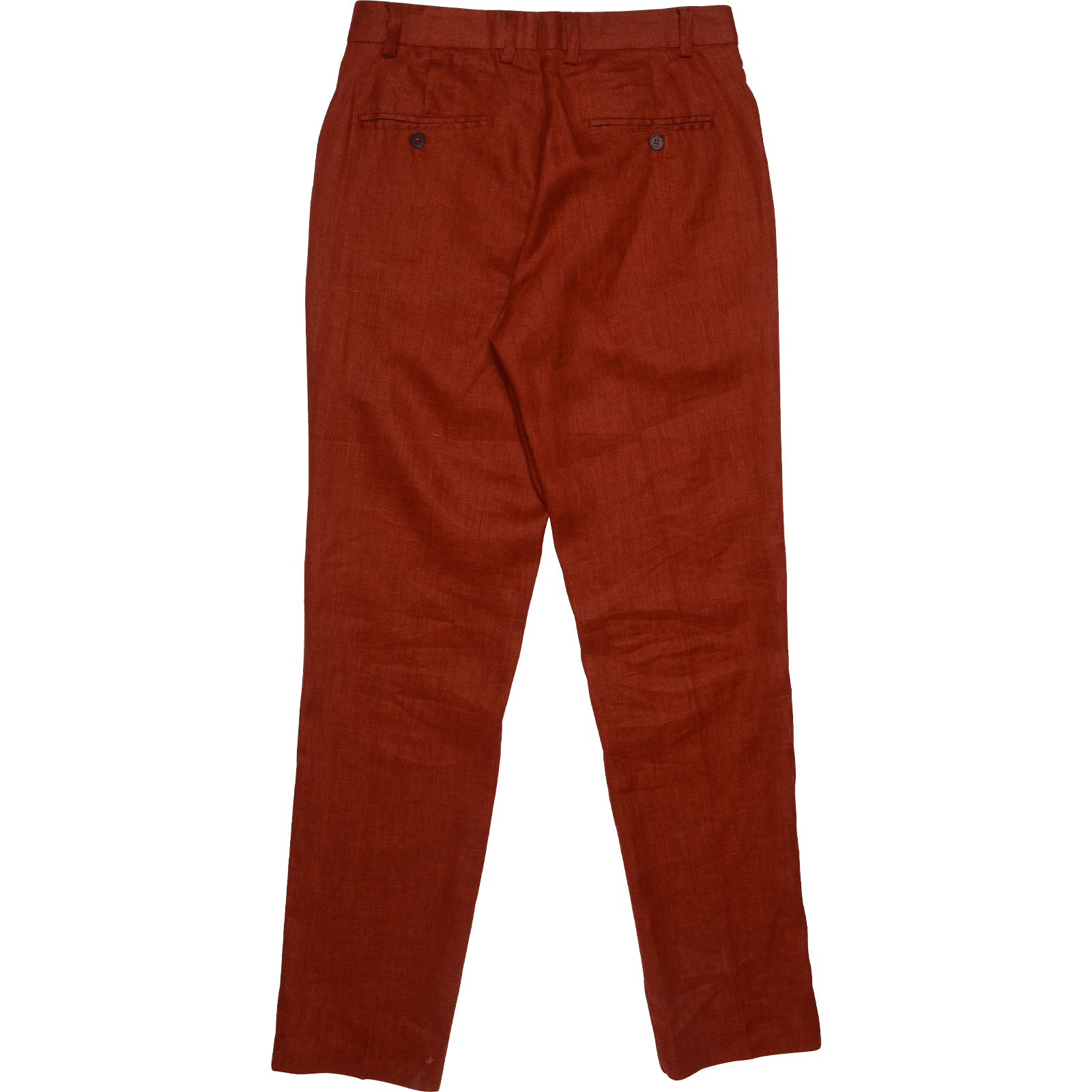 Alp Linen Smart Trouser - Rust