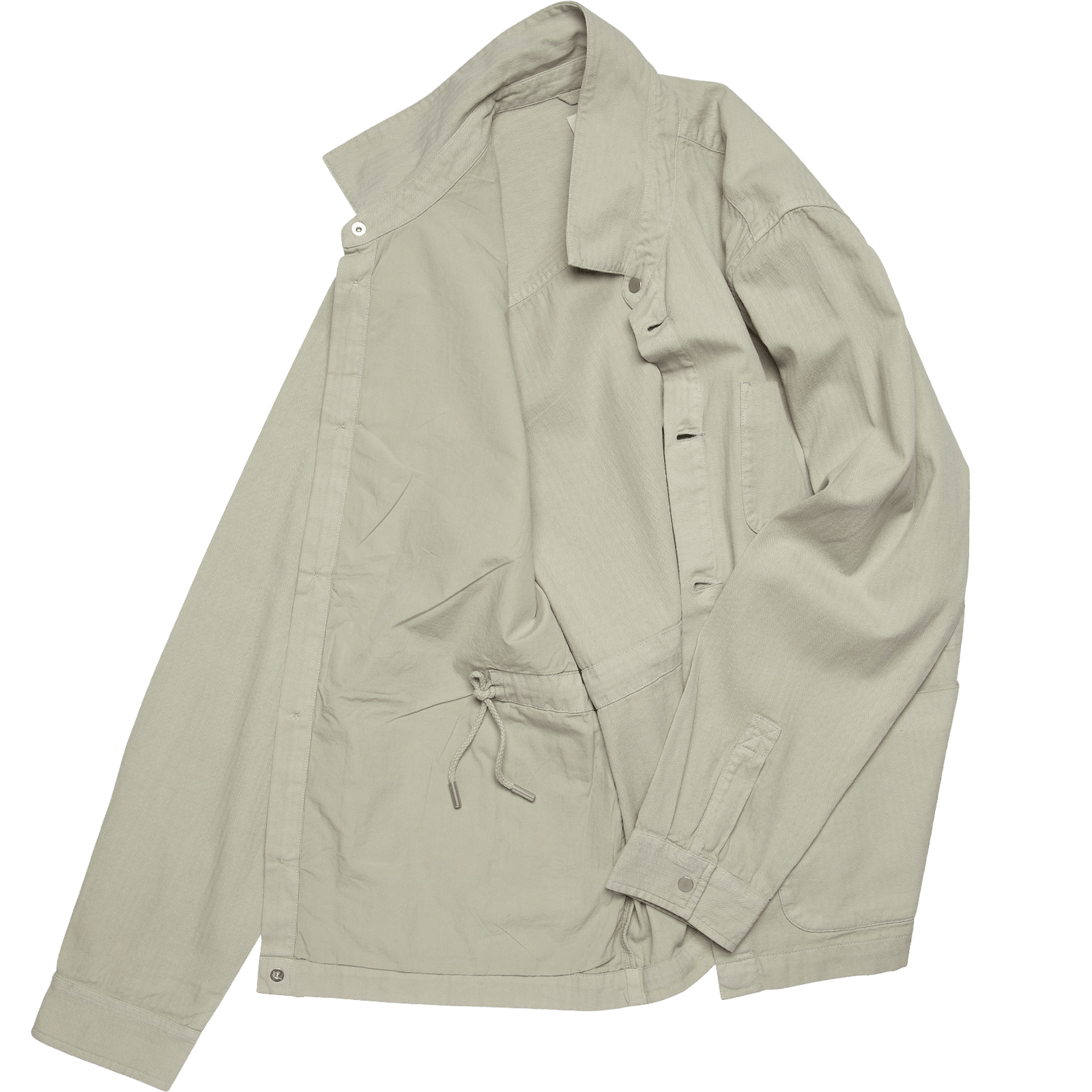 Assembly Jacket - Light Olive Herringbone