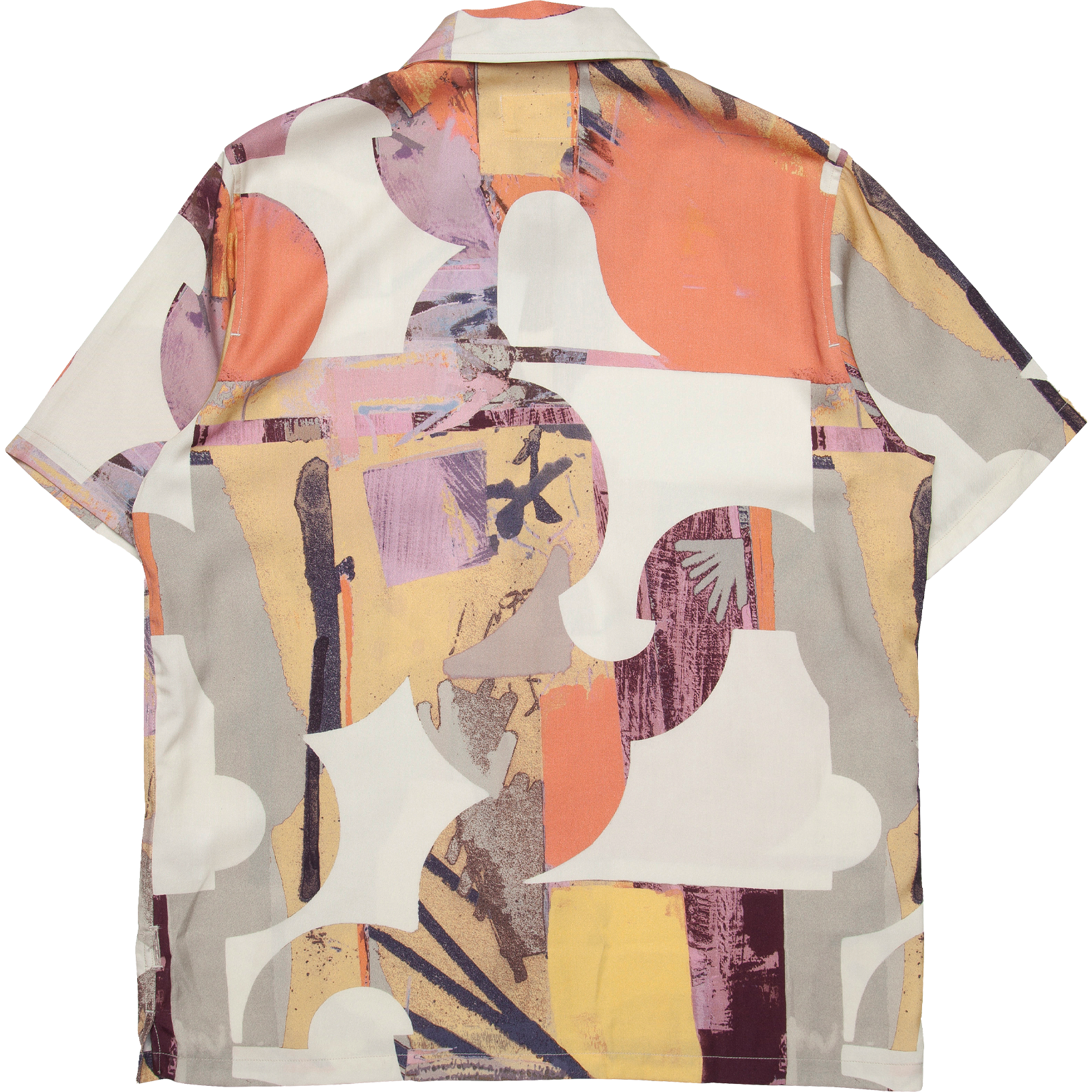 Gabe Cutout Shirt - Coral Multi