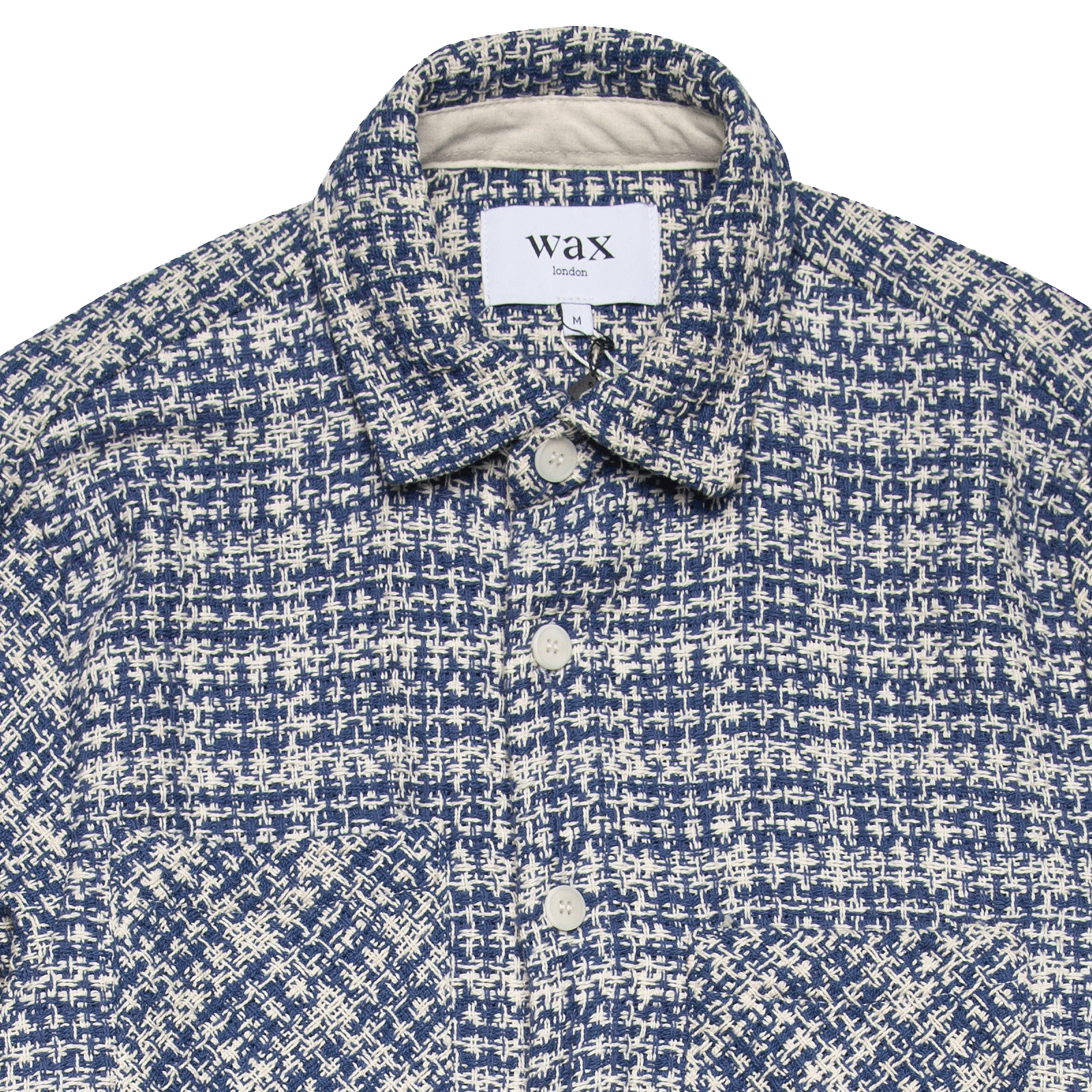 Whiting Overshirt Mercer Check - Blue