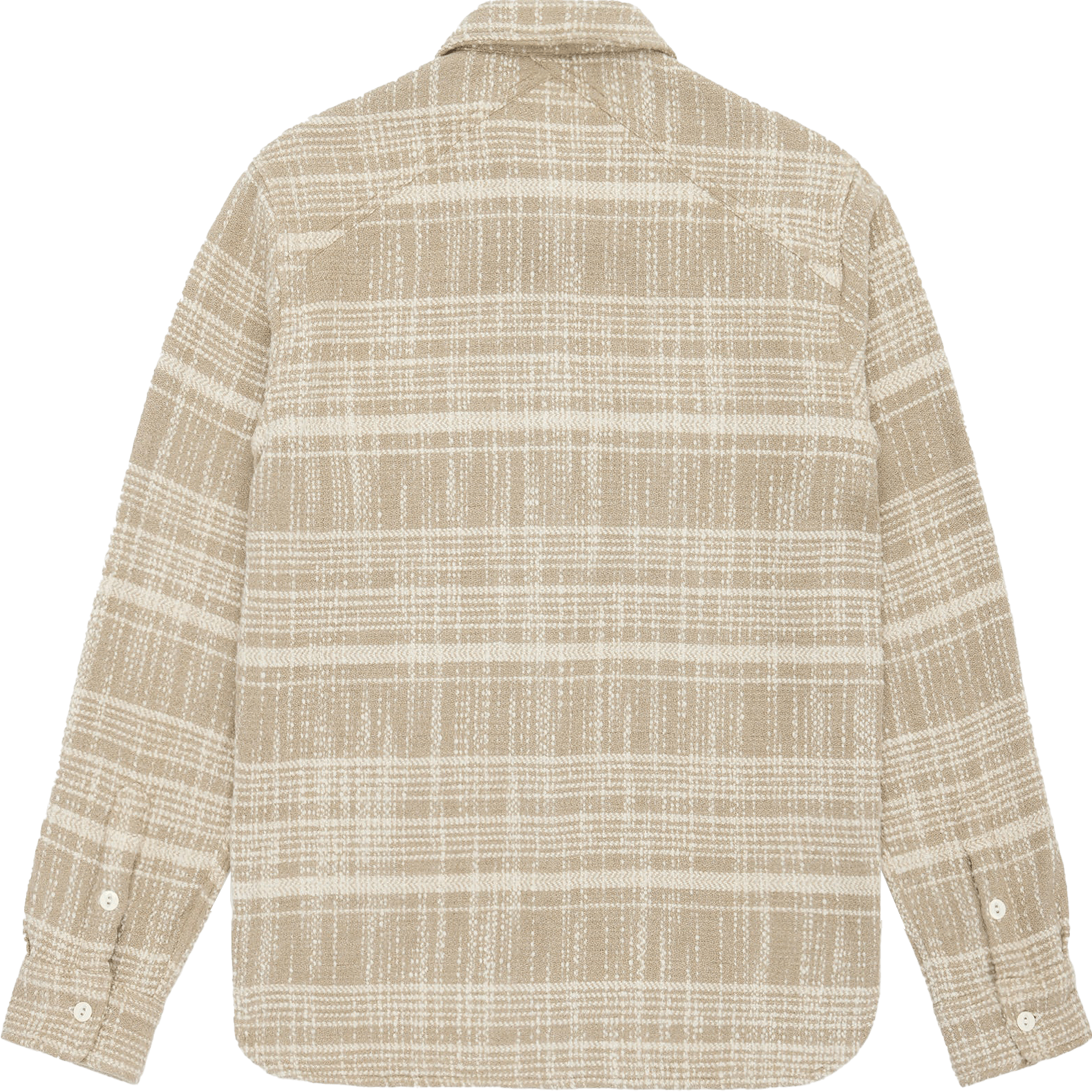 Crosscut Flannel - Alabaster Jacquard