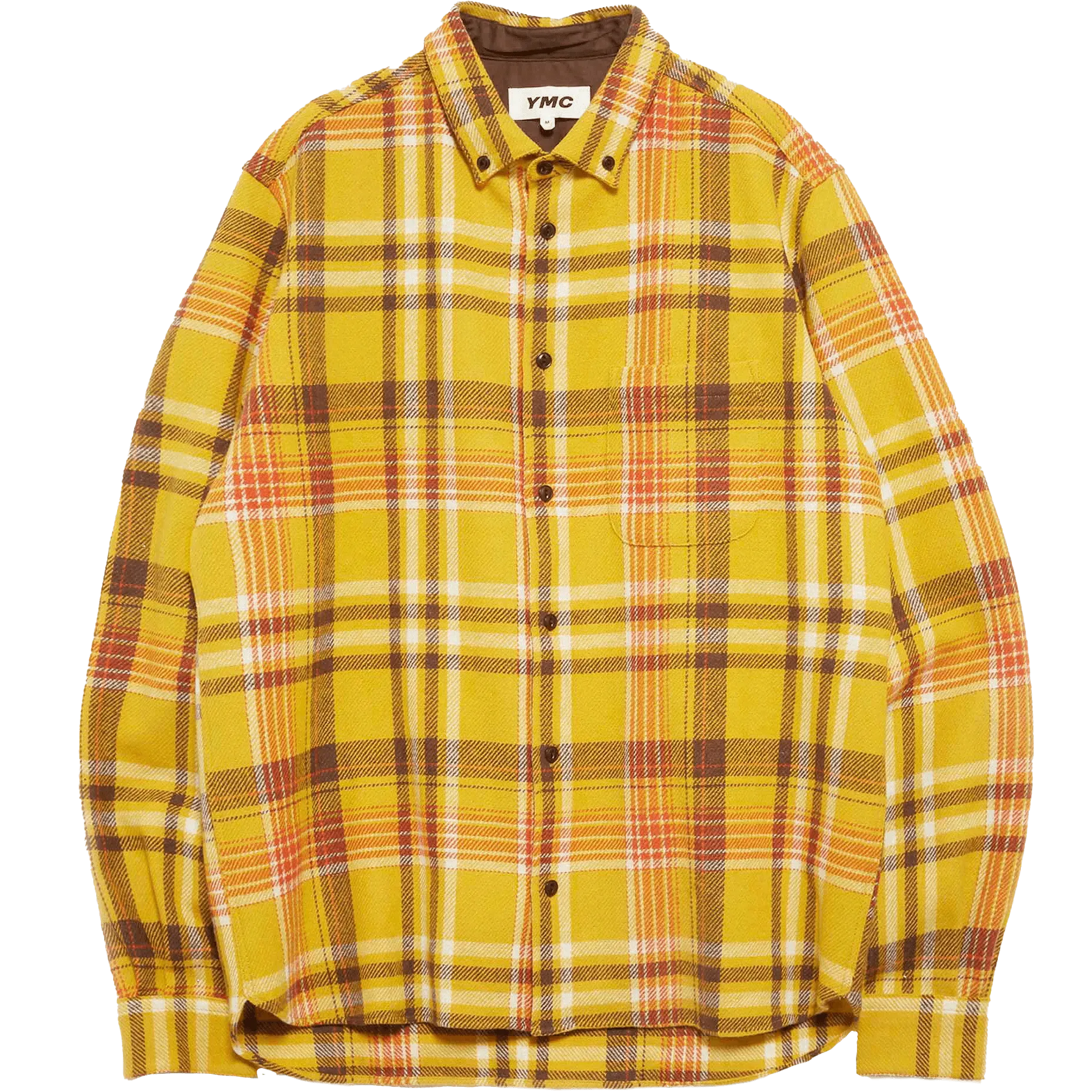 Dean Wool Shirt - Yellow Multi